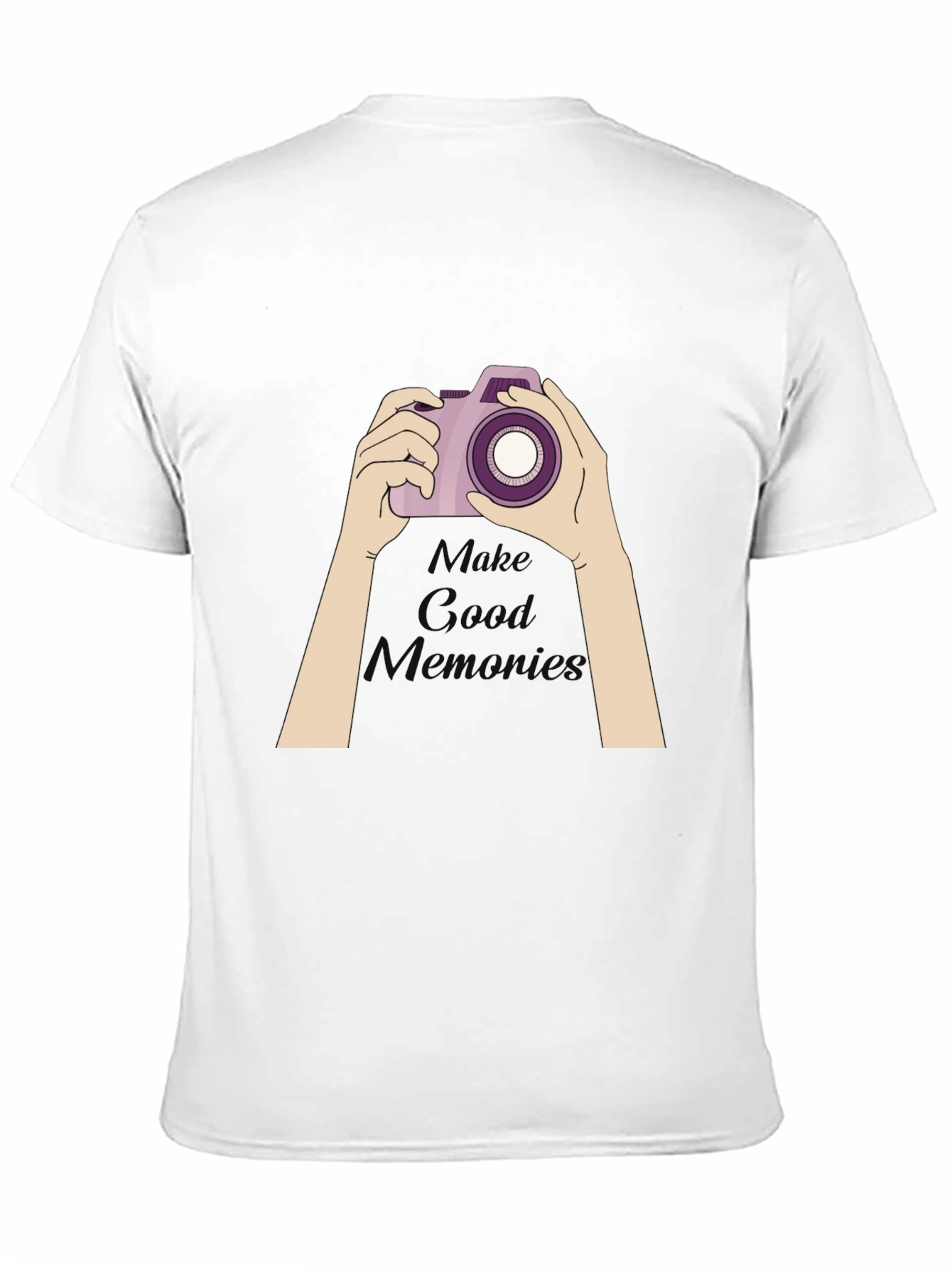 Black Make Good Memories Graphic T-Shirt view 11
