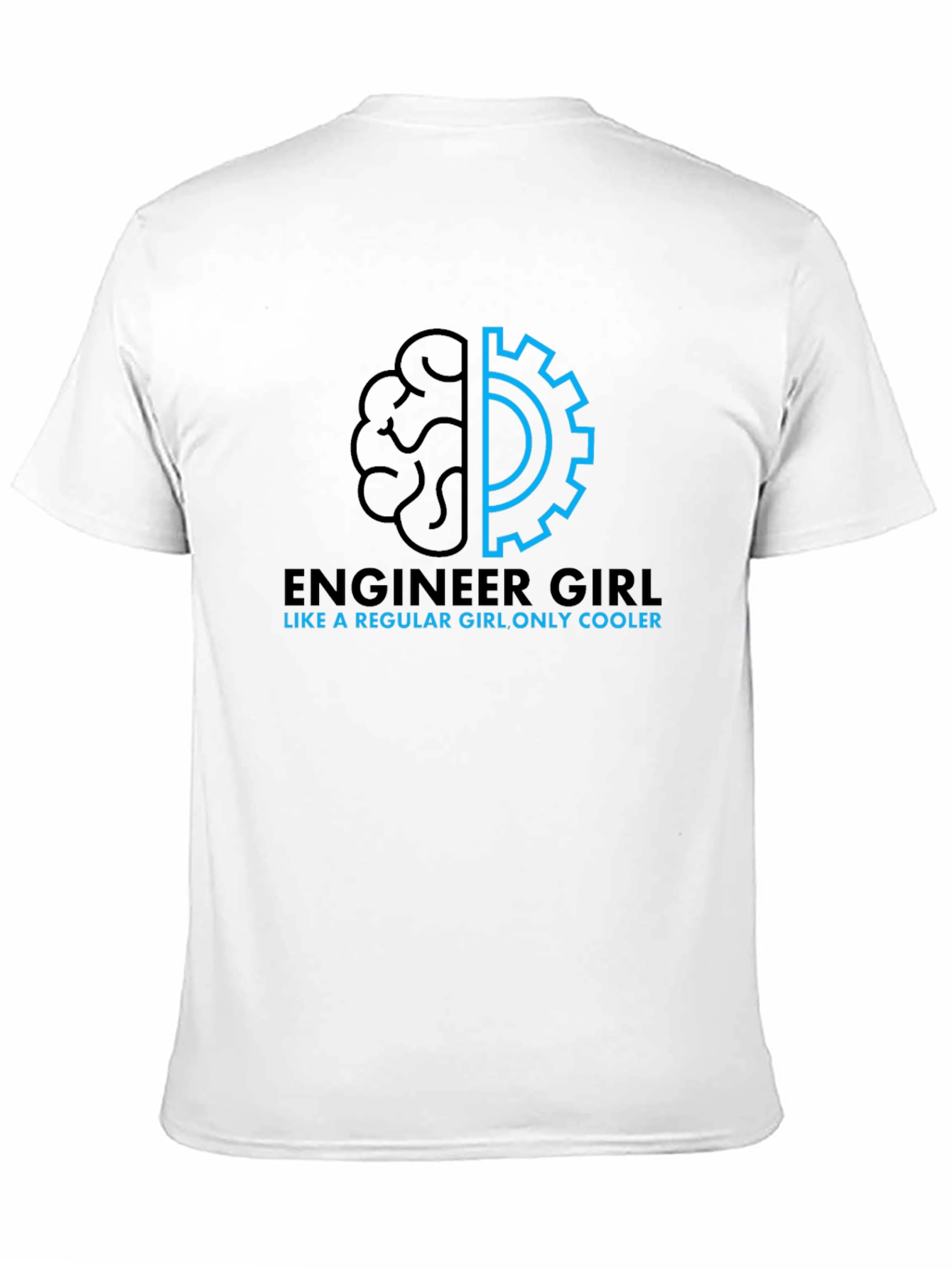 Black Engineer Girl T-Shirt: Cool, Smart & Unique Design view 11