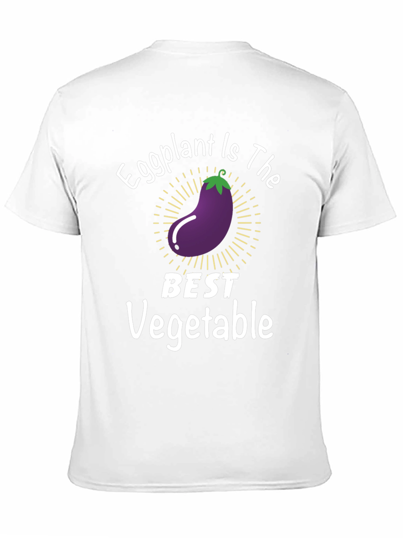 Black Eggplant is the Best Vegetable Graphic Tee view 11