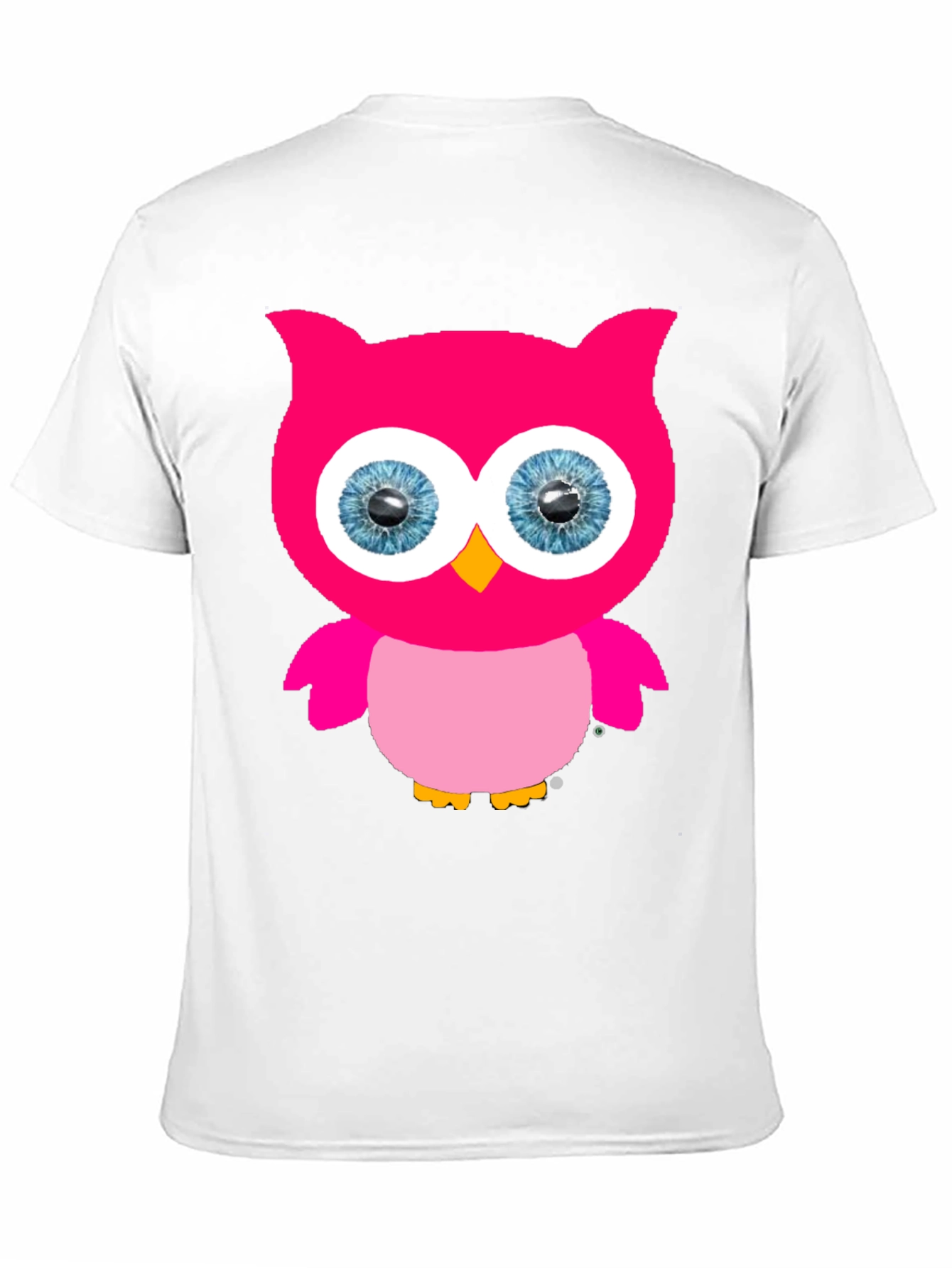 Black Owl Graphic Print Crew Neck T-Shirt view 11