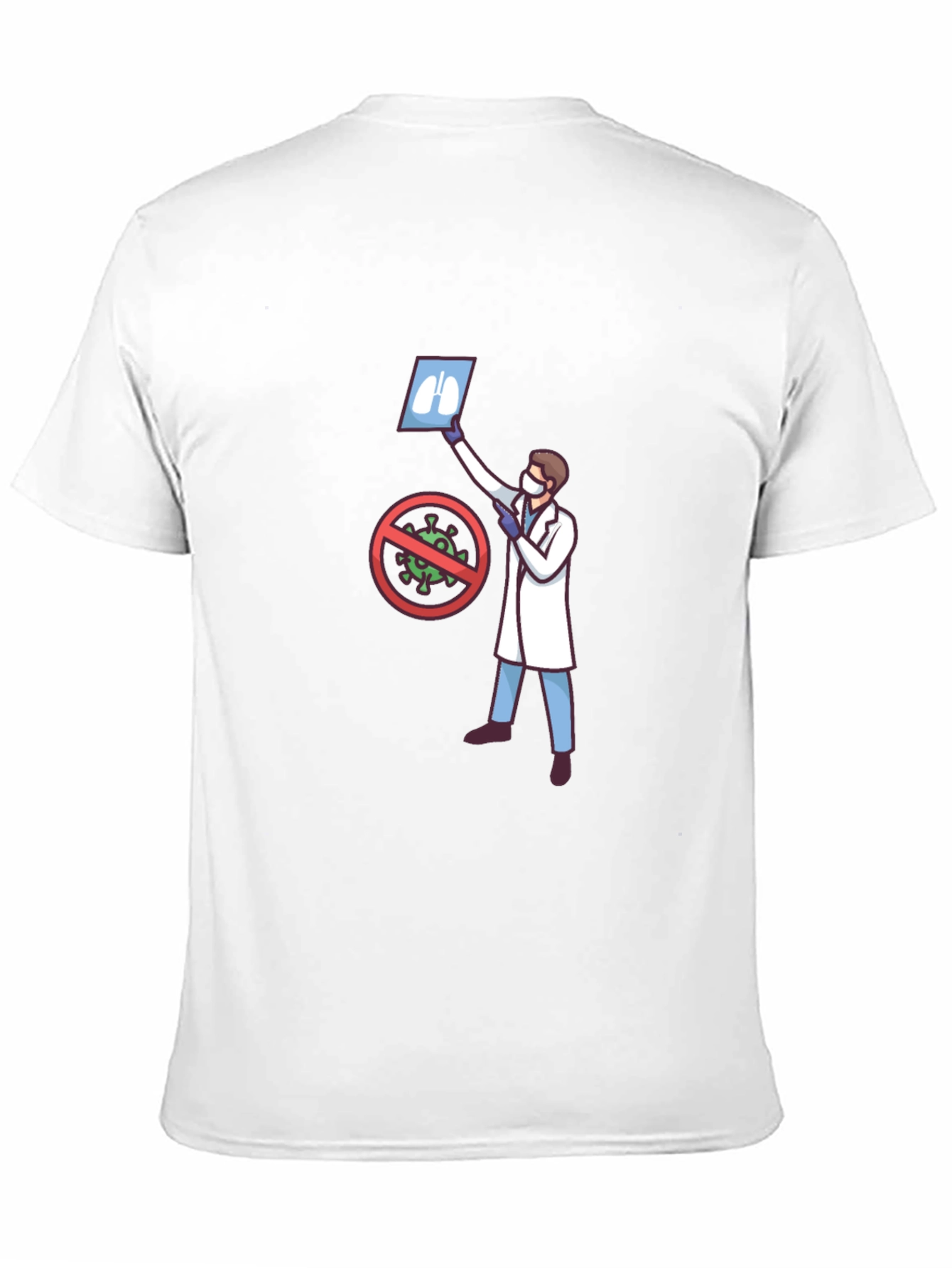 Doctor Graphic T-Shirt - Protect Lungs - 11