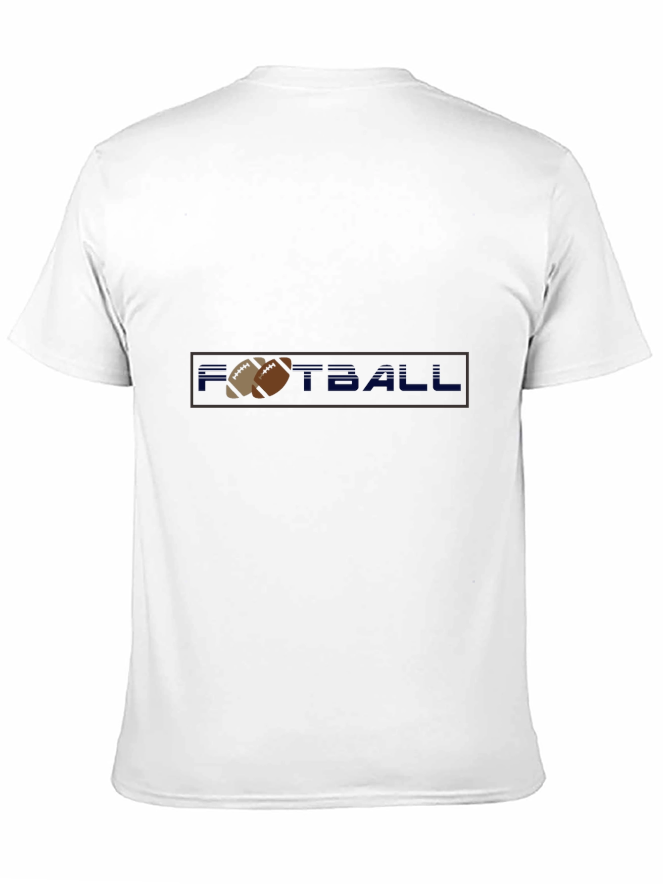Black Black Football Graphic T-Shirt view 11