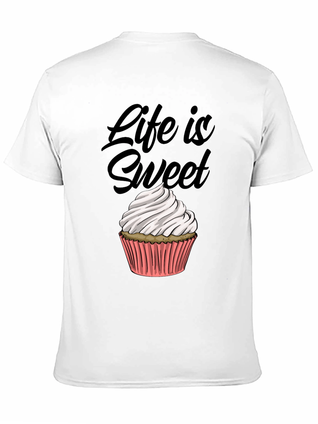 Black Life is Sweet Cupcake Graphic Tee view 11