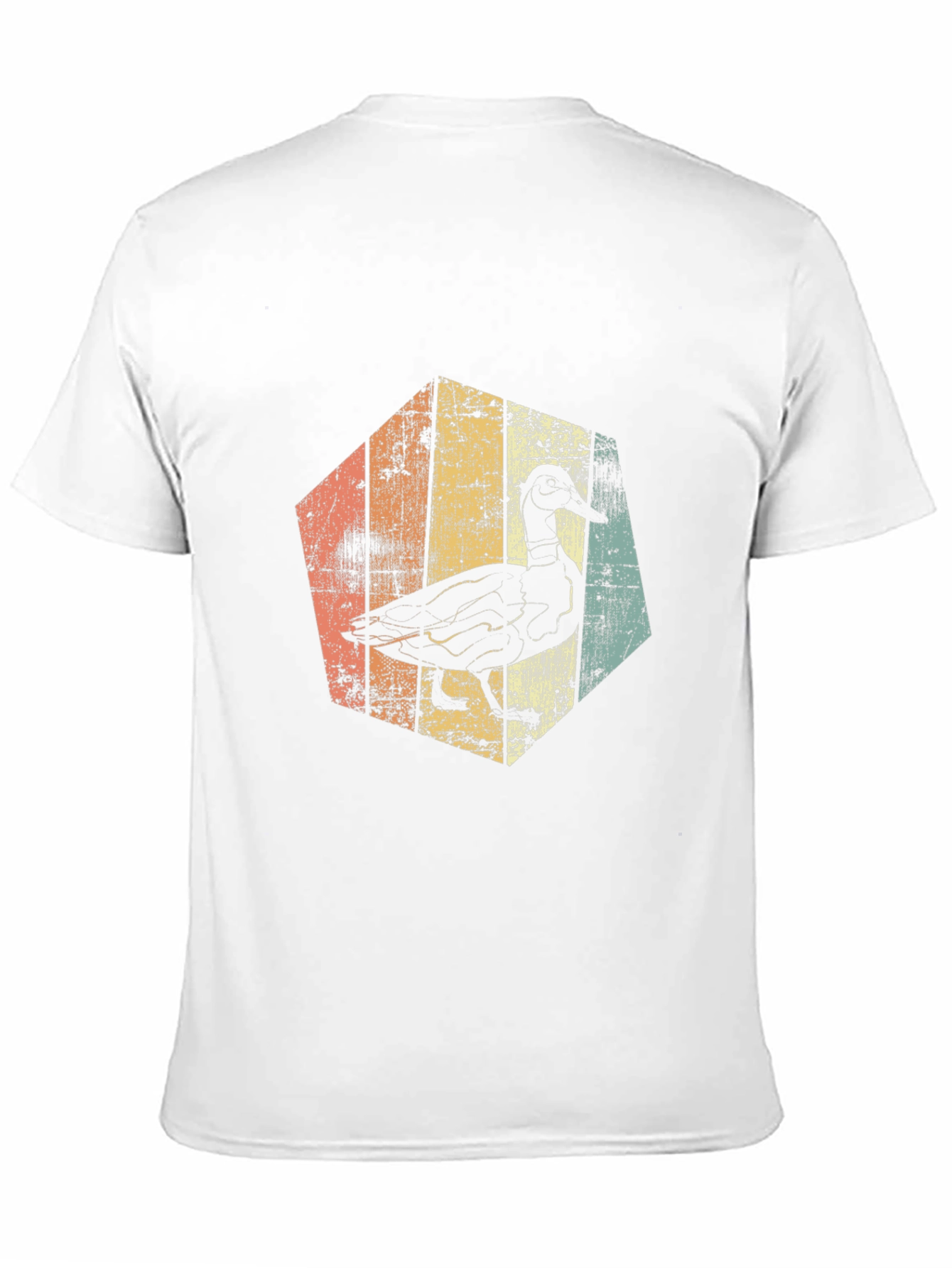 Black Vintage Duck Graphic Tee view 11