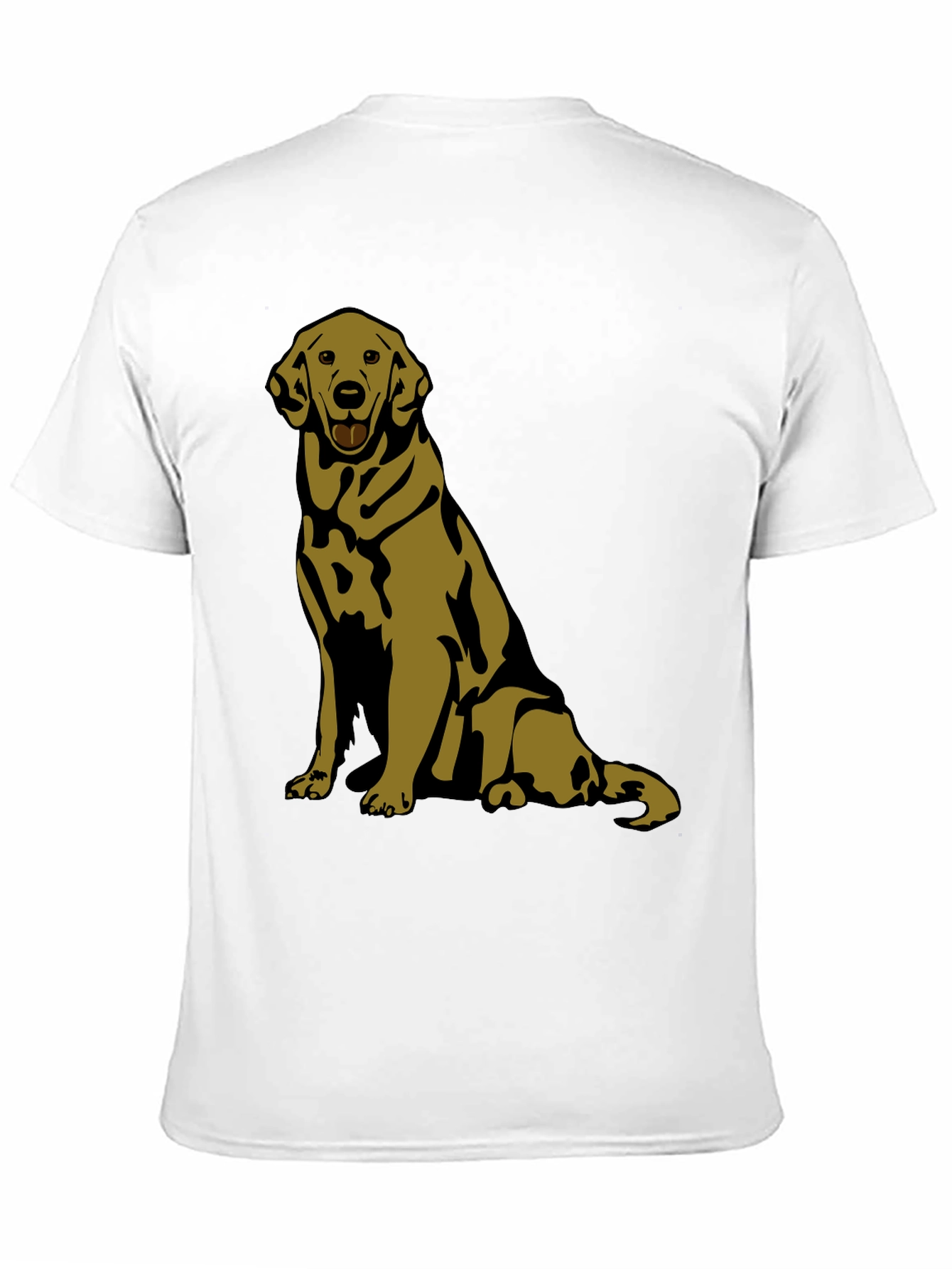 Black Dog Graphic Tee - Labrador Retriever Design view 11