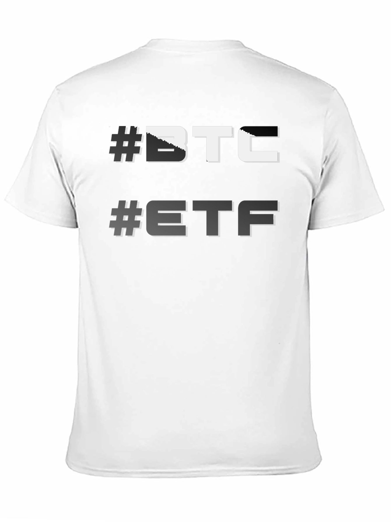 Black Crypto Investor T-Shirt - #BTC #ETF view 11