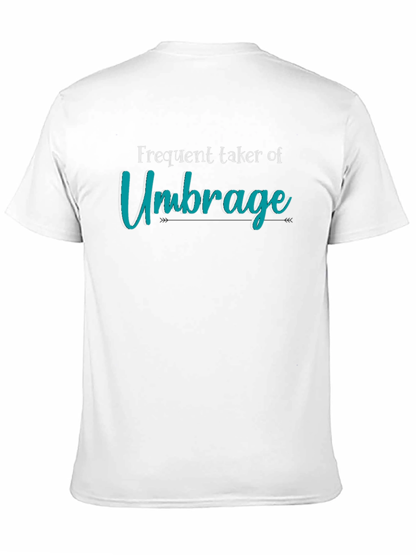 Black Frequent Umbrage Taker T-Shirt, Black view 11