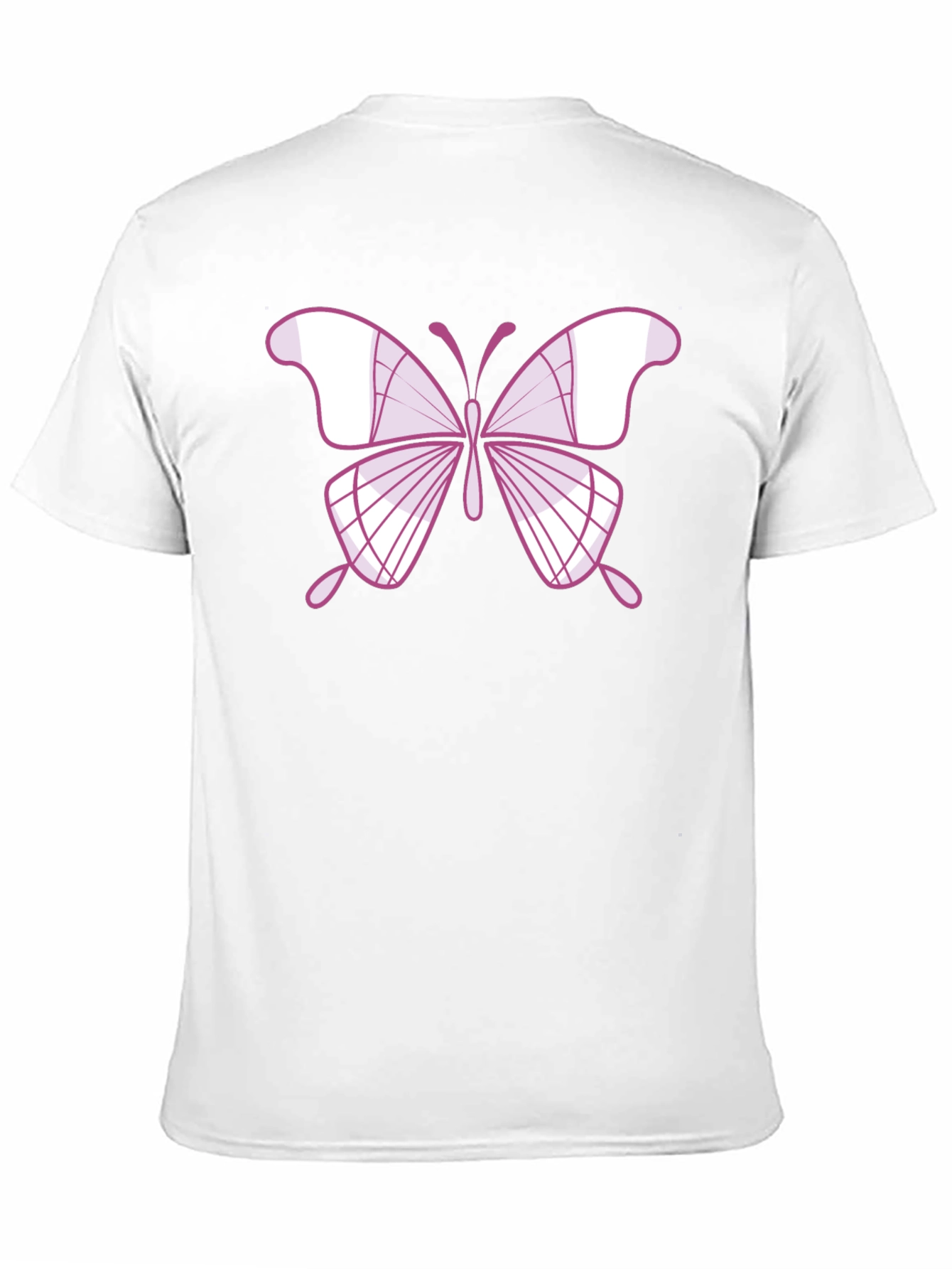 Black Butterfly Graphic Tee - Stylish Men's Black T-Shirt view 11
