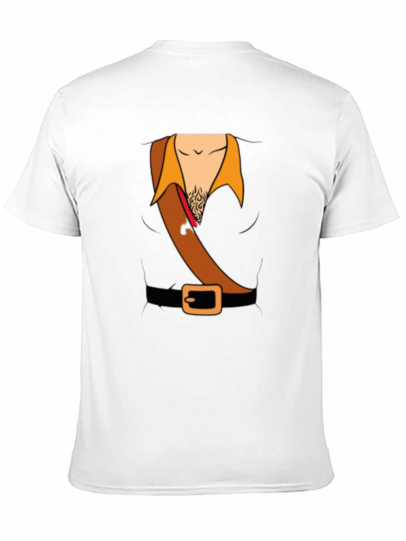 Black Pirate Costume T-Shirt - Funny Halloween Tee view 11