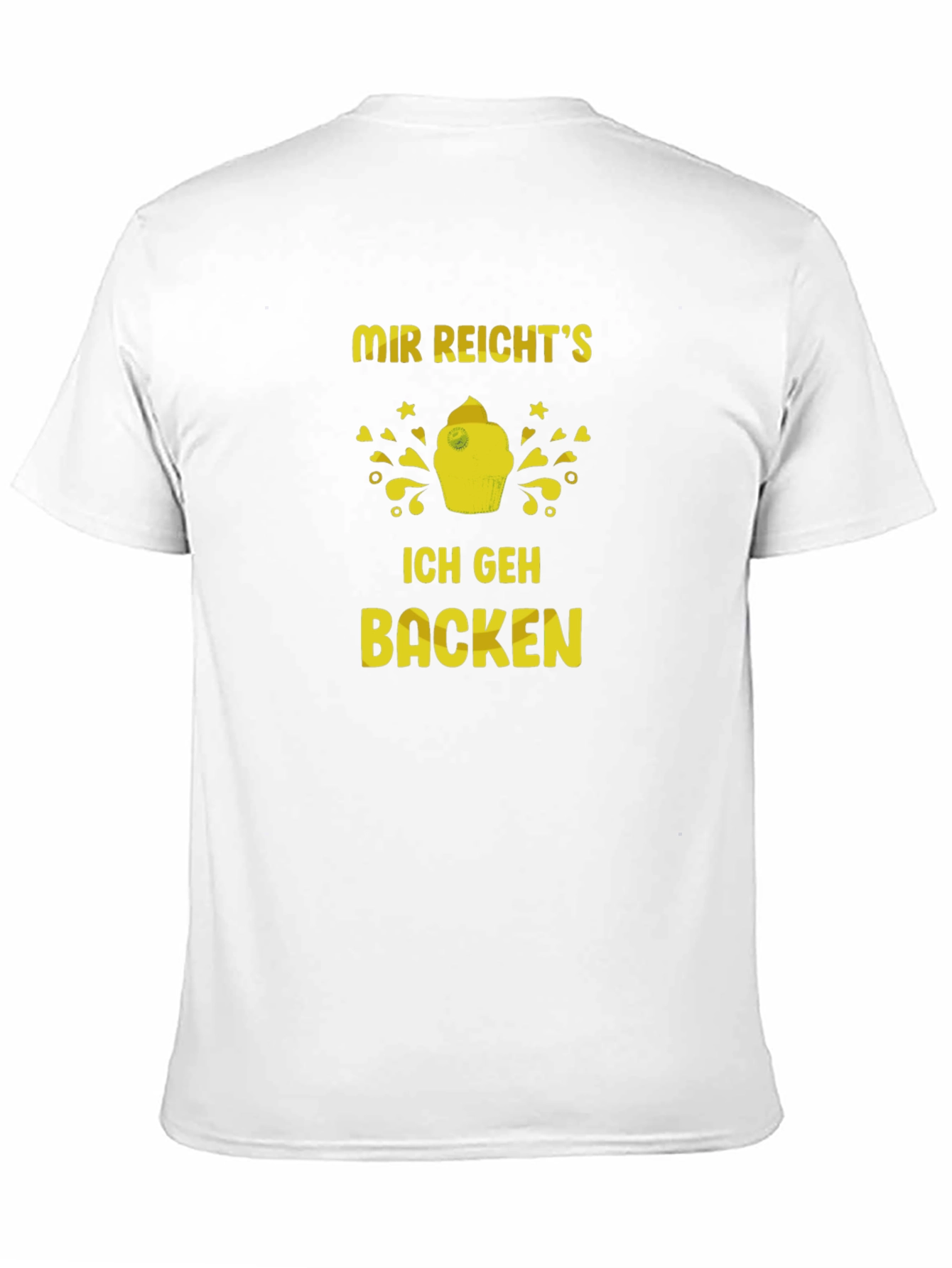 Black Baking T-Shirt: Mir Reicht's, Ich Geh Backen view 11