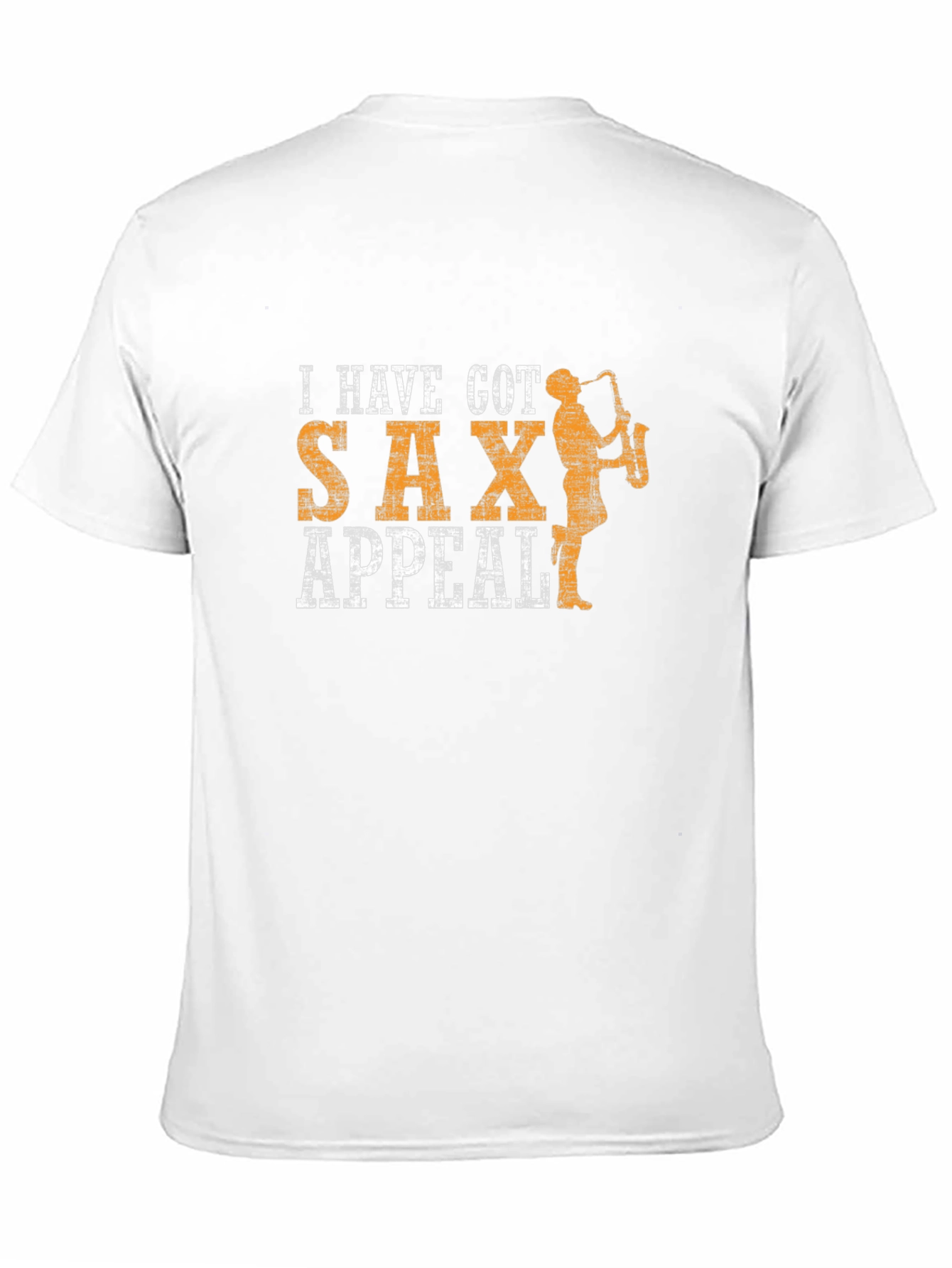 Black I Have Got Sax Appeal Black Graphic T-Shirt view 11