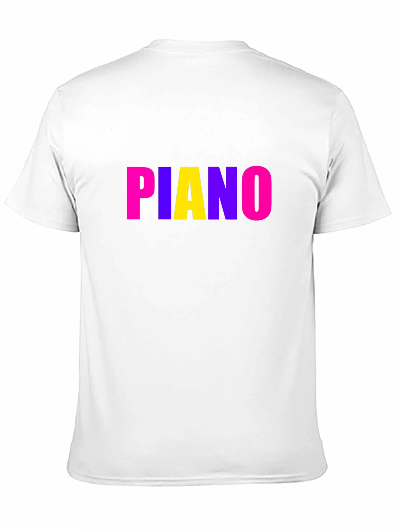 Black Fun Piano Graphic T-Shirt view 11