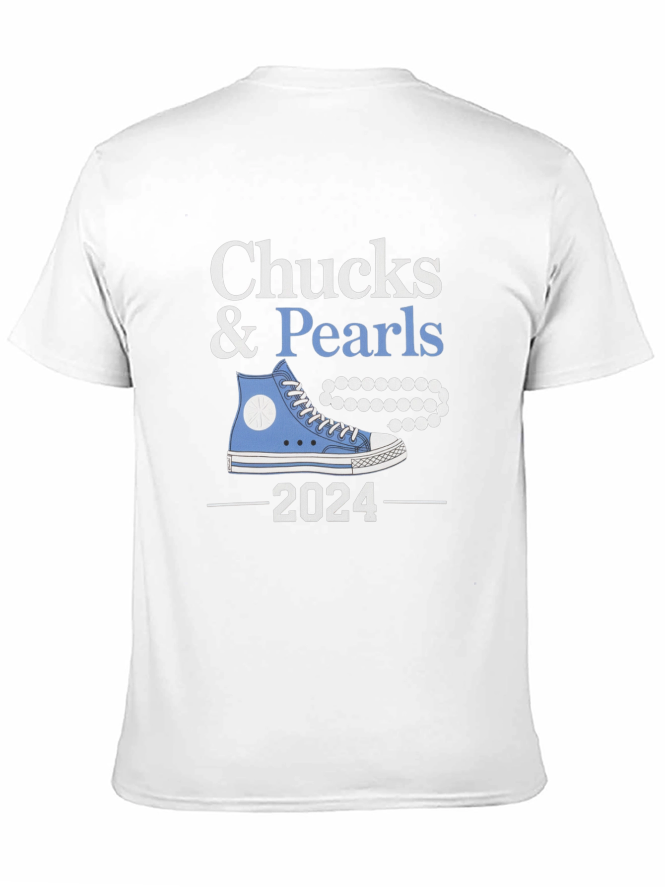 Black Chucks & Pearls 2024 T-Shirt view 11