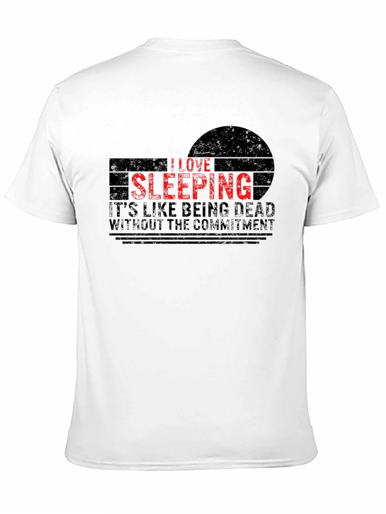 I Love Sleeping T-Shirt - Funny Graphic Tee - 11