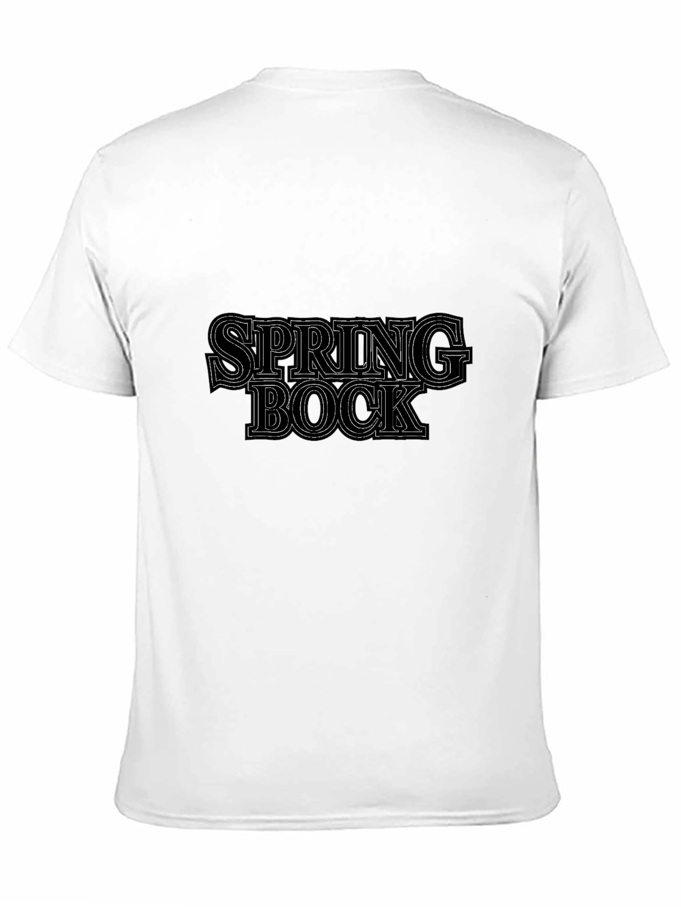 Black Spring Bock Graphic T-Shirt - Retro Style view 11