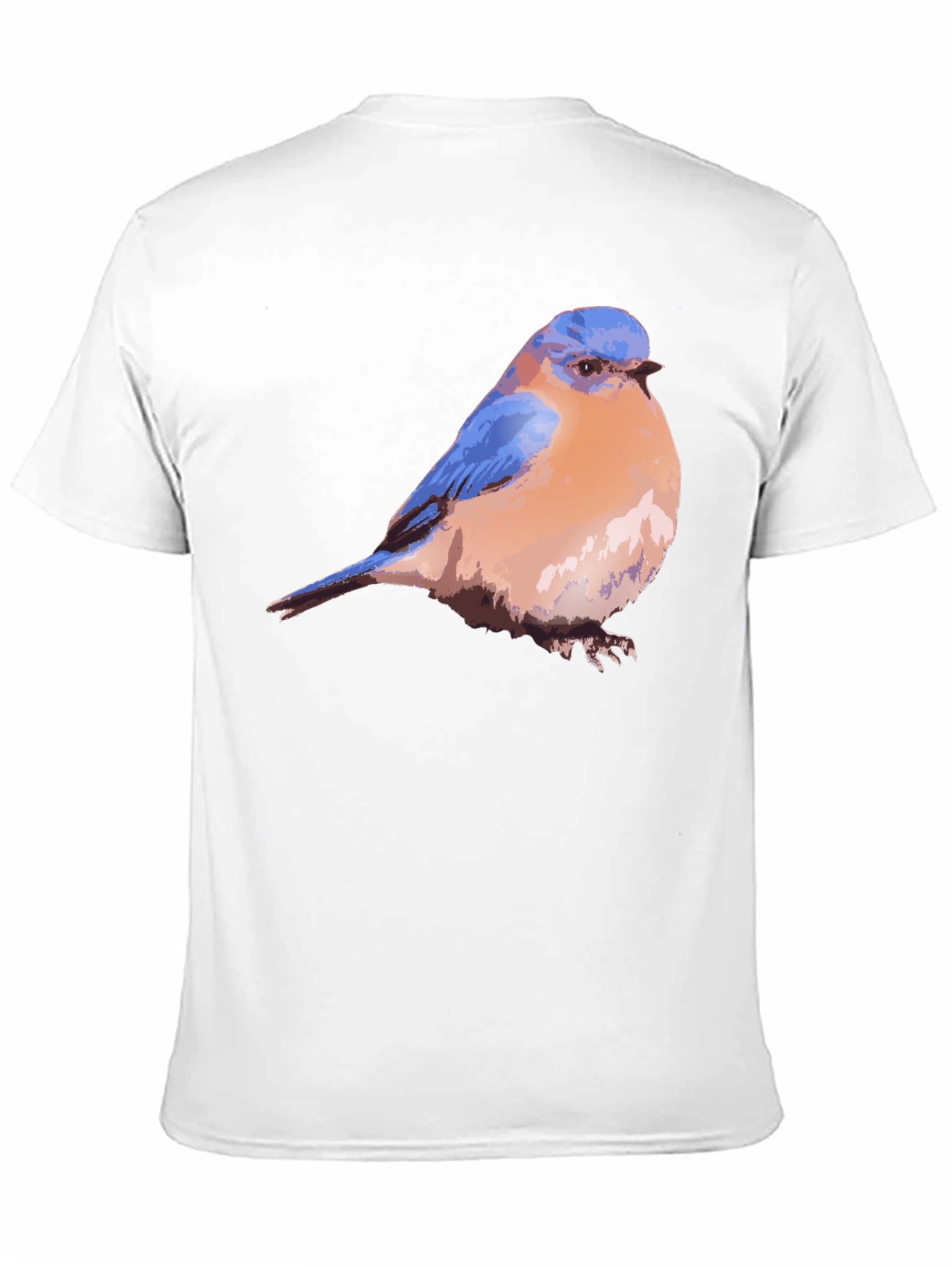 Black Bluebird Graphic Black T-Shirt view 11