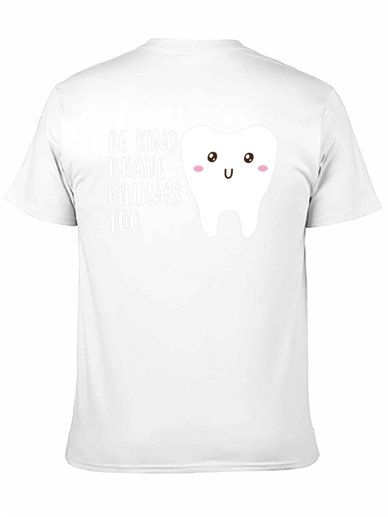 Black Be Kind I Have Fillings Too Black T-Shirt view 11