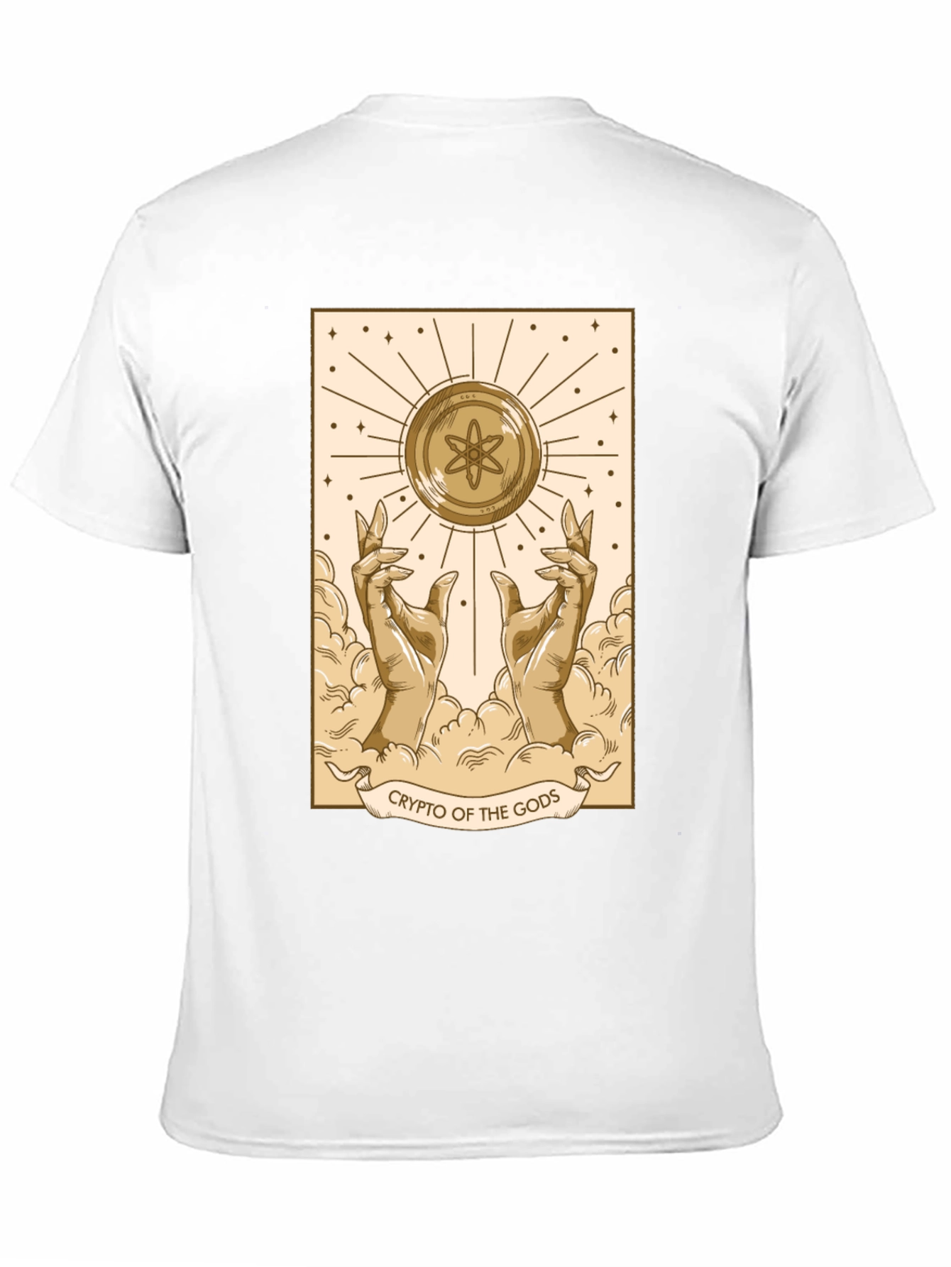 Black Crypto of the Gods T-Shirt - Atomic Design view 11