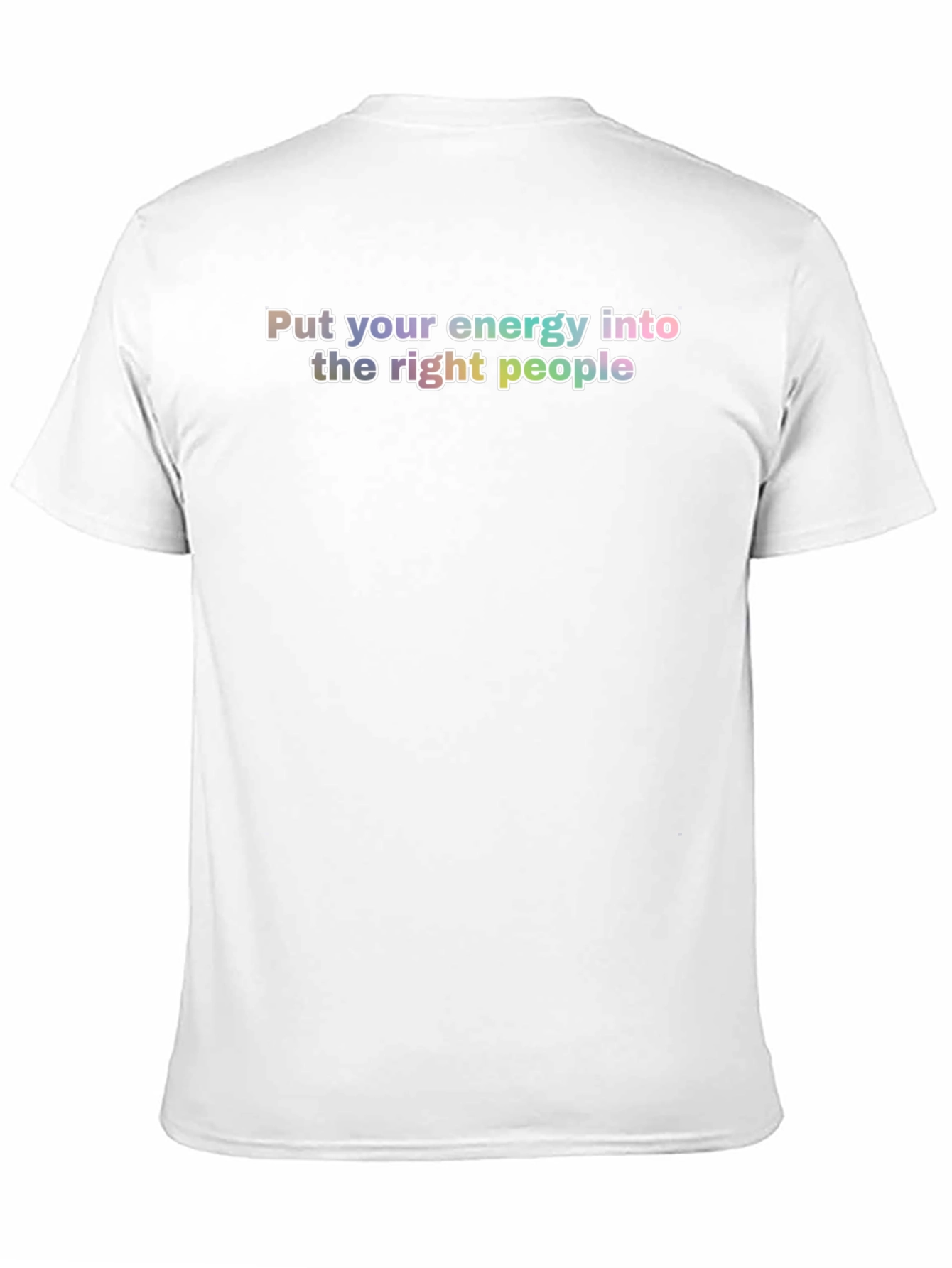 Black Energy into the Right People Black T-Shirt view 11