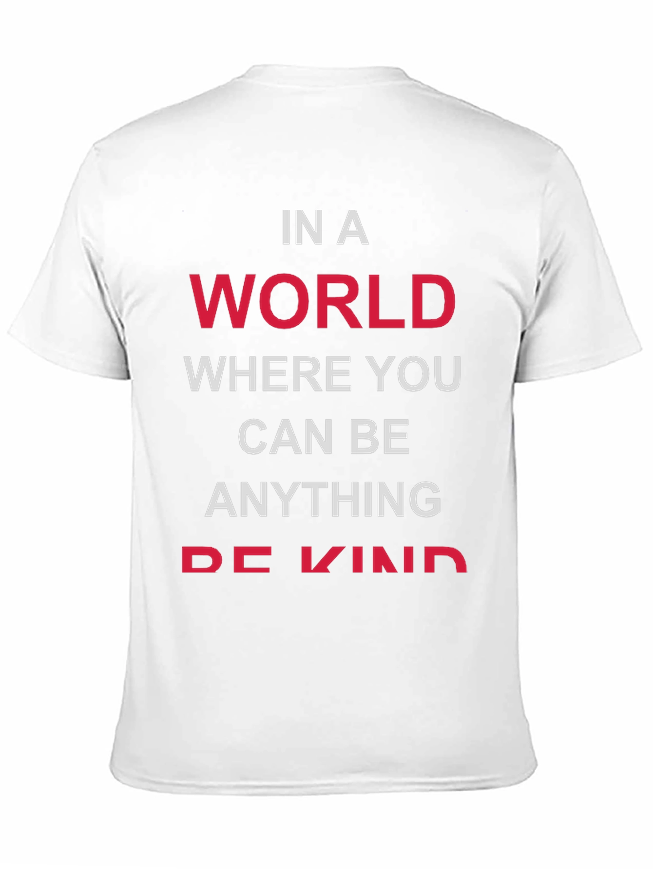 Black In A World Be Kind T-Shirt view 11