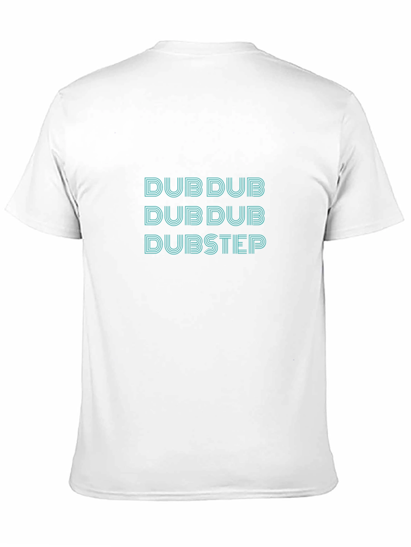Black Dubstep Graphic Print Black T-Shirt view 11
