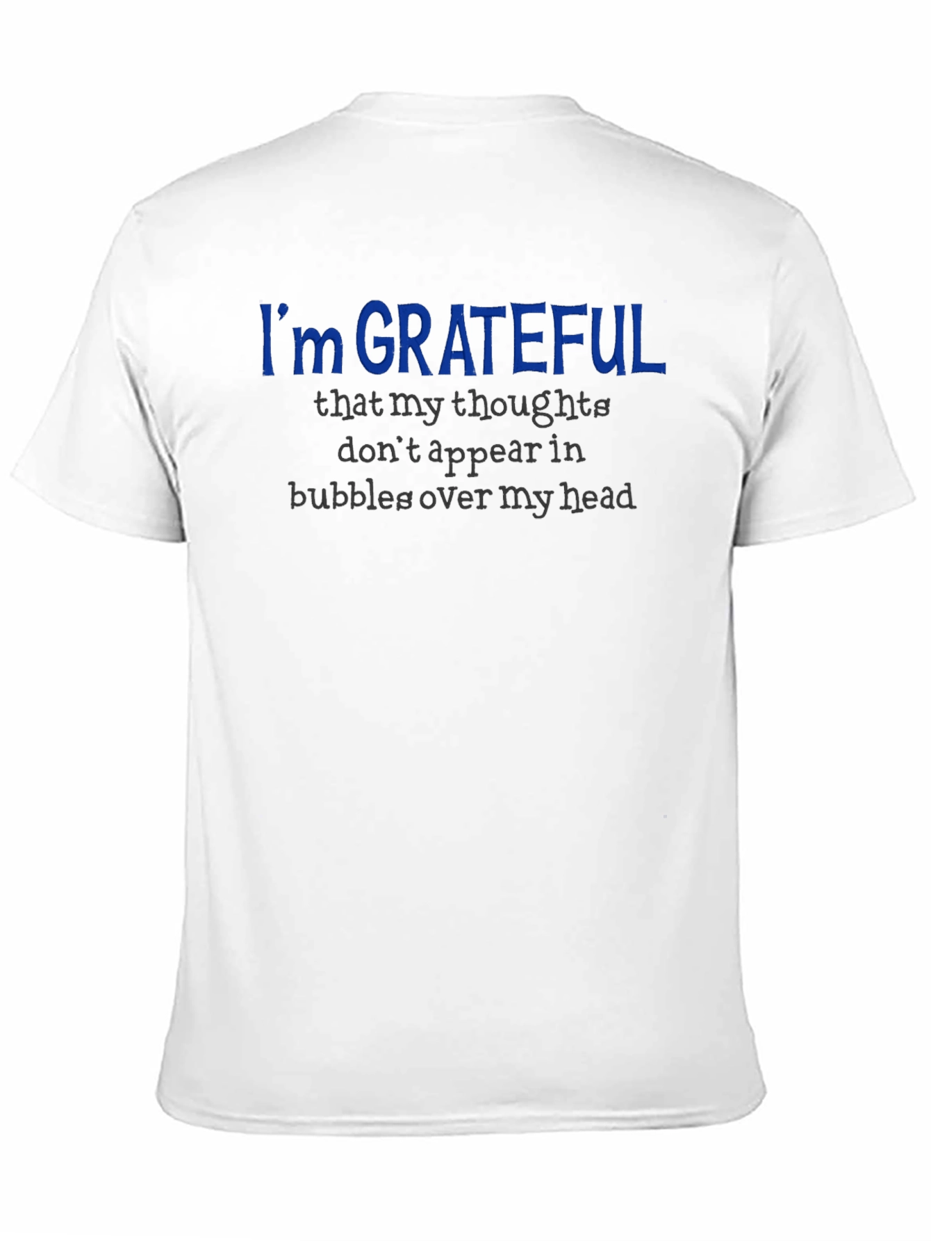 Black Grateful Thought Bubble Graphic Tee view 11