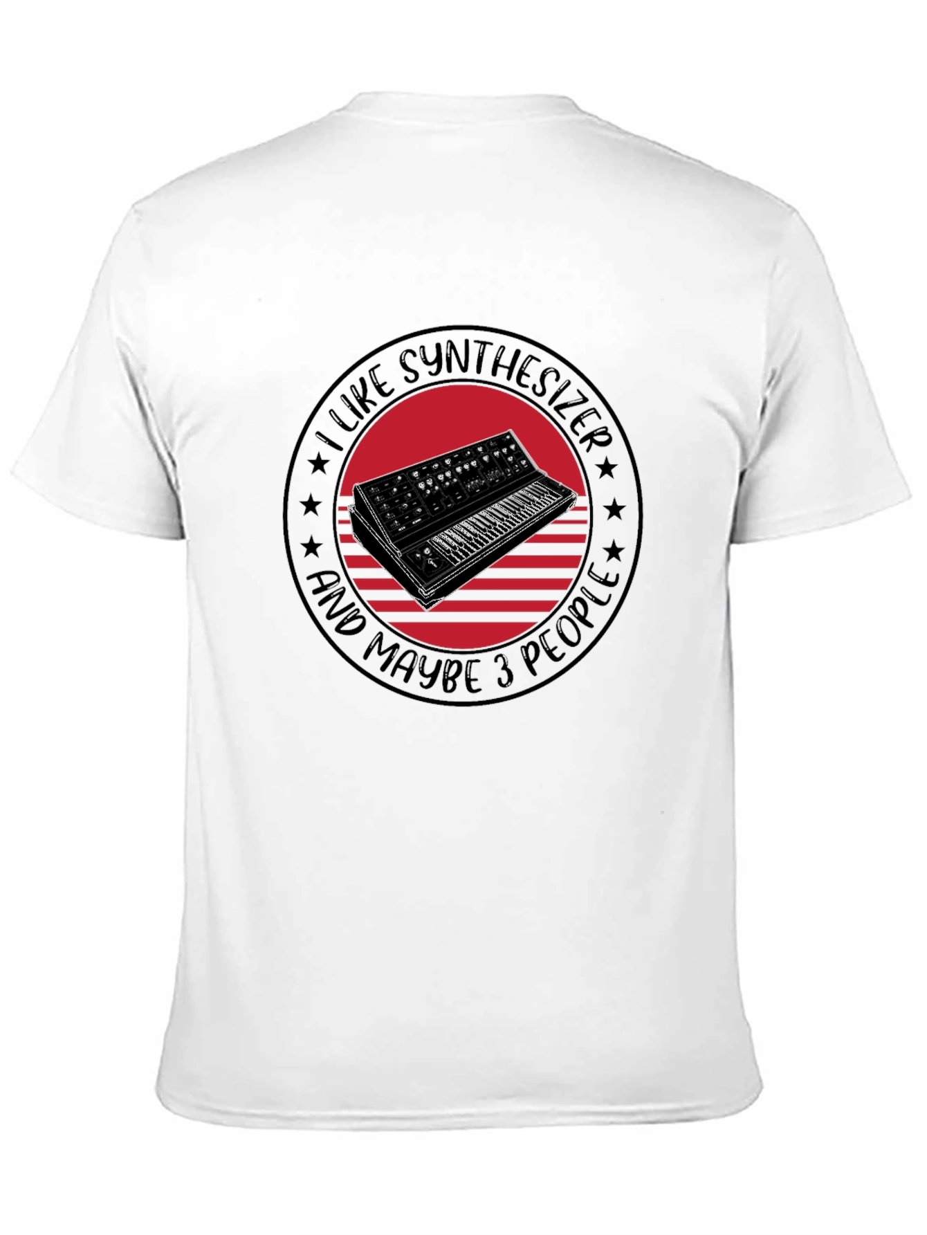 Synthesizer Lover T-Shirt - I Like Synthesizers & Maybe 3 People - 11