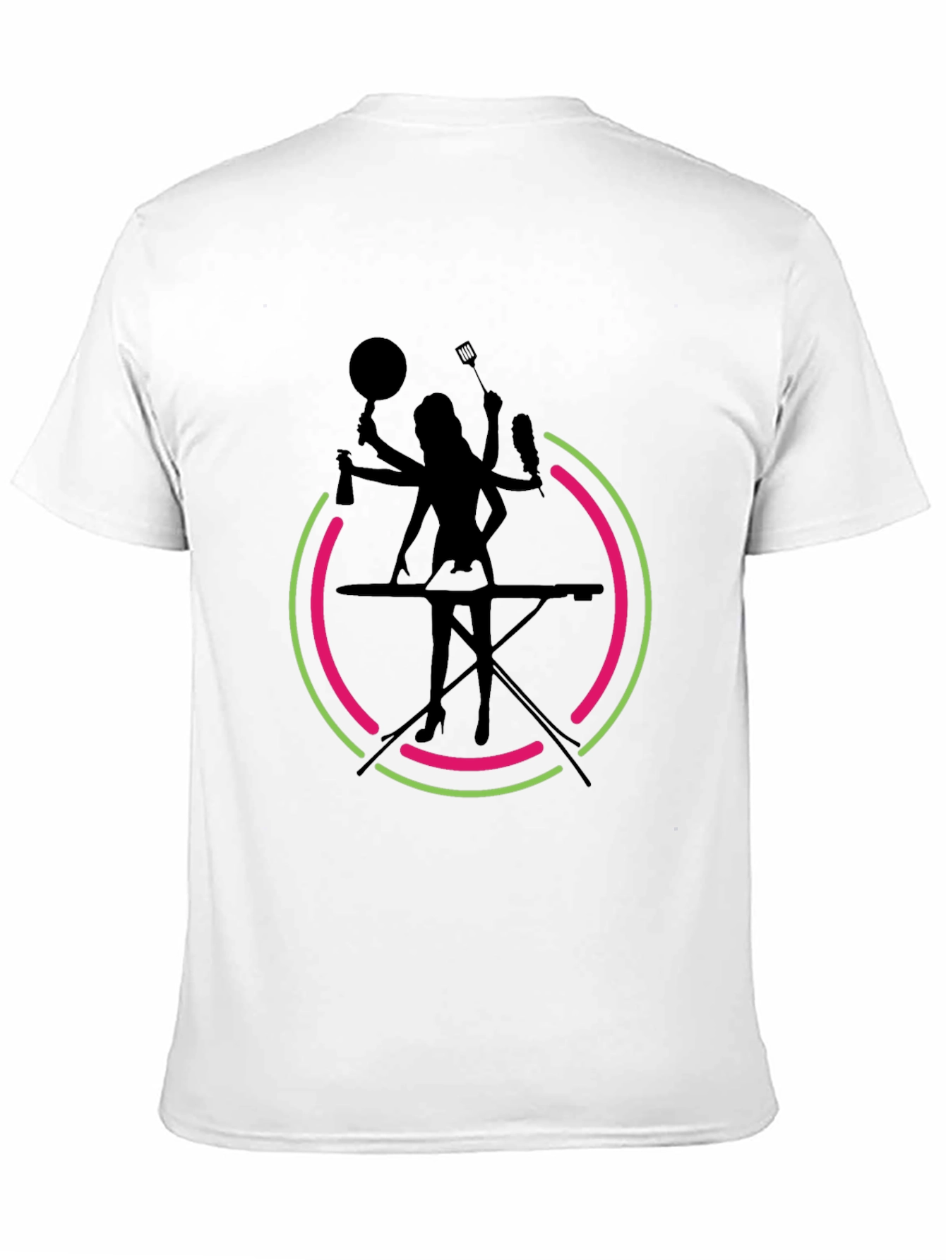Black Multi-Tasking Diva Graphic Tee - Black T-Shirt view 11