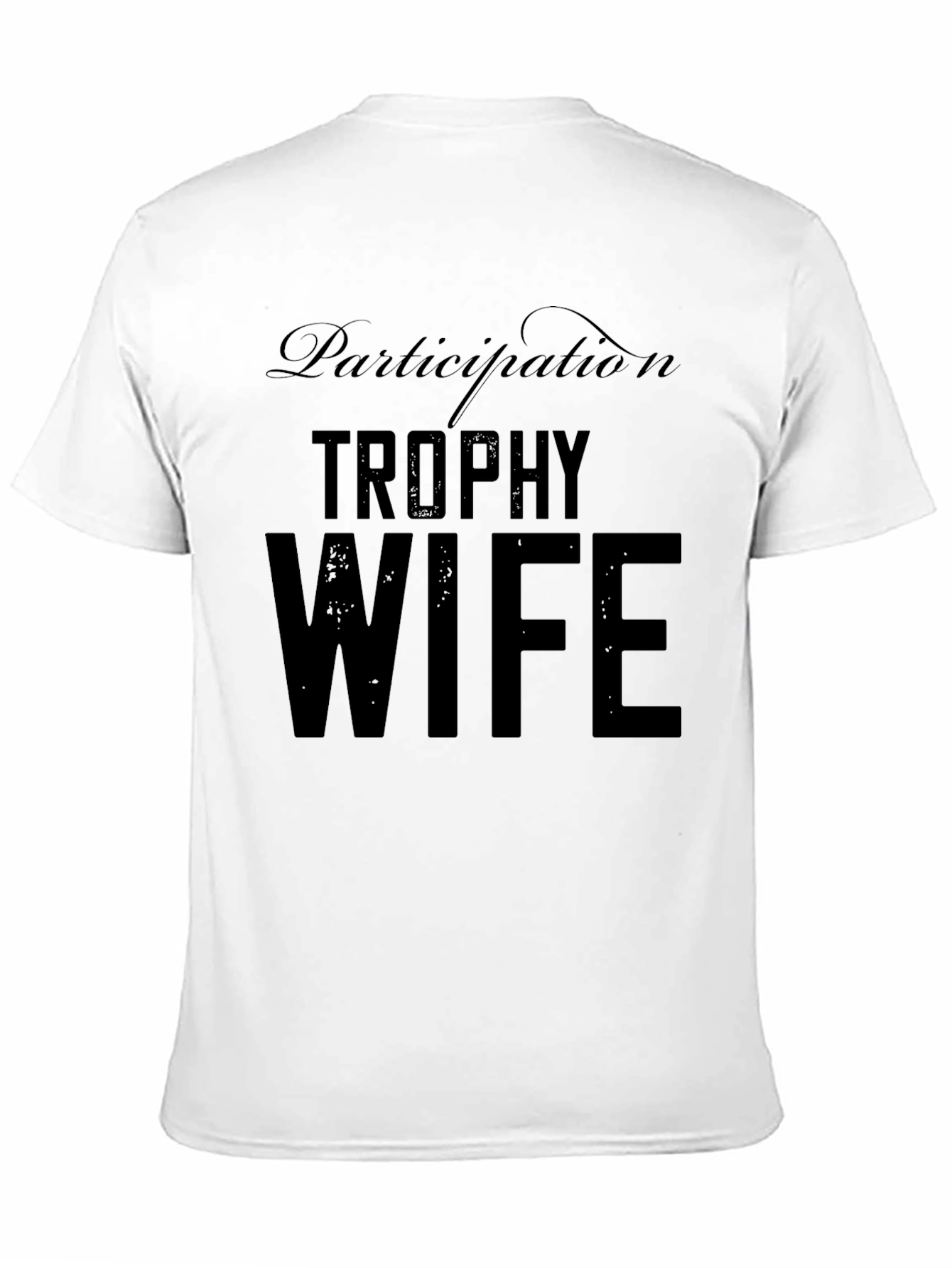 Black Trophy Wife Graphic Tee view 11