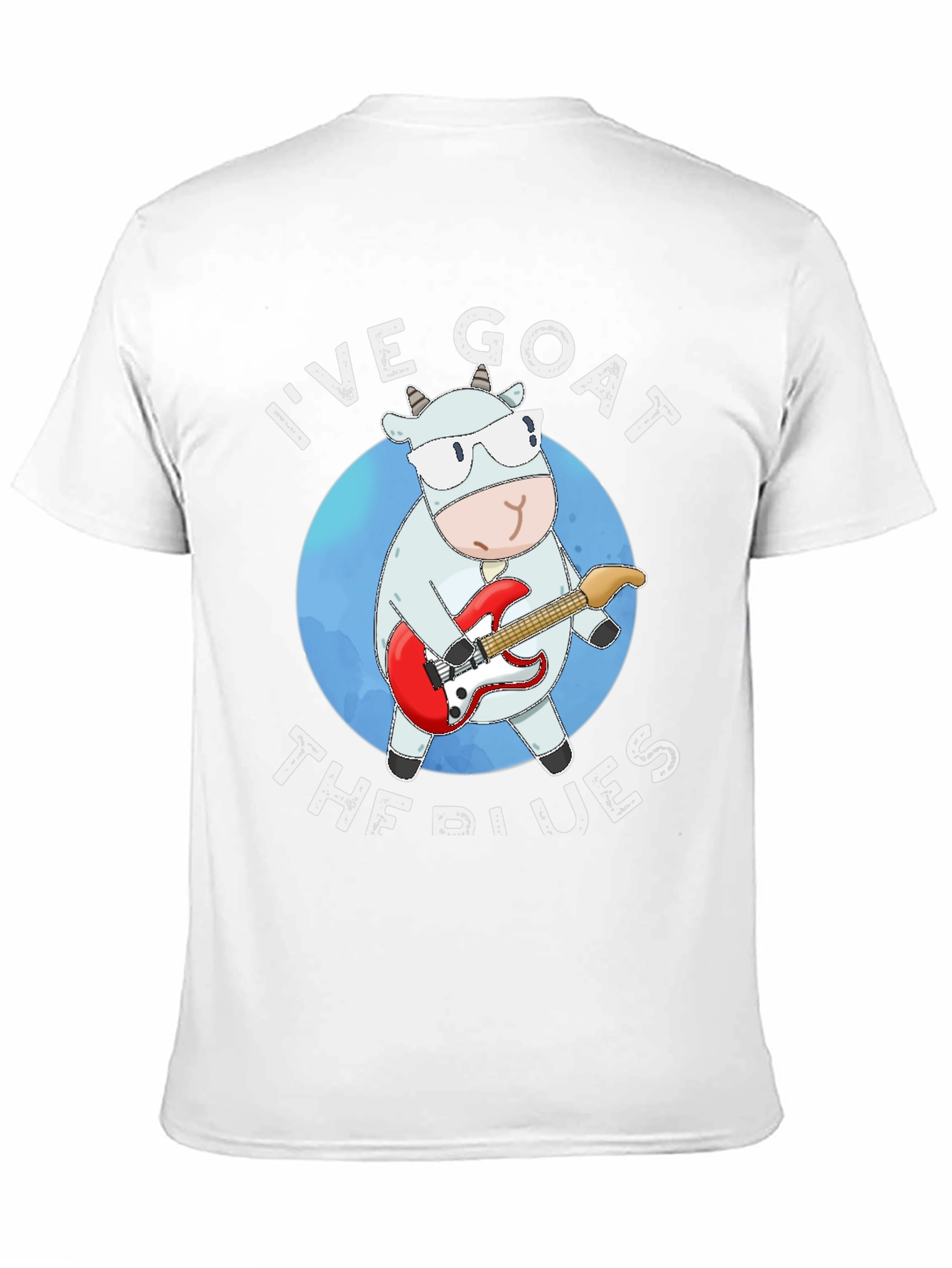 Black I've Goat the Blues T-Shirt view 11