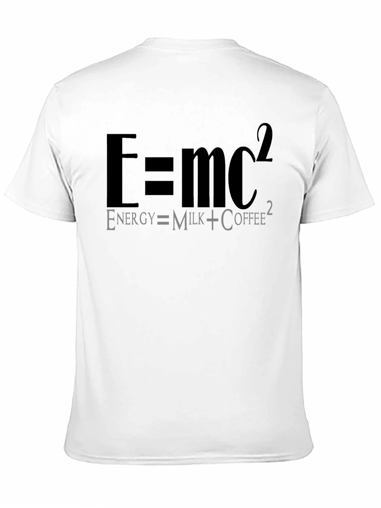 Black Energy = Milk+Coffee T-Shirt view 11