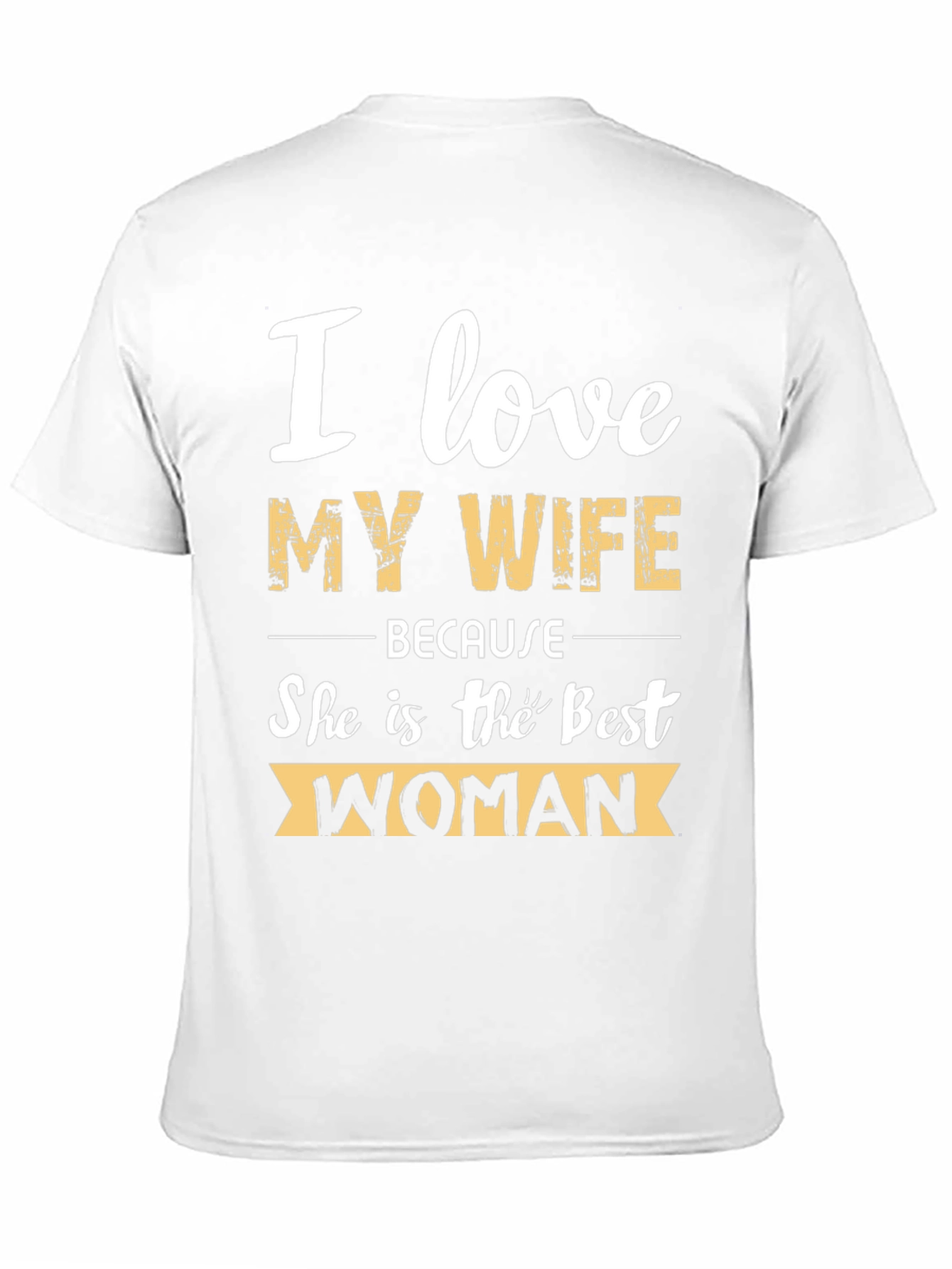 Black I Love My Wife Graphic Tee view 11