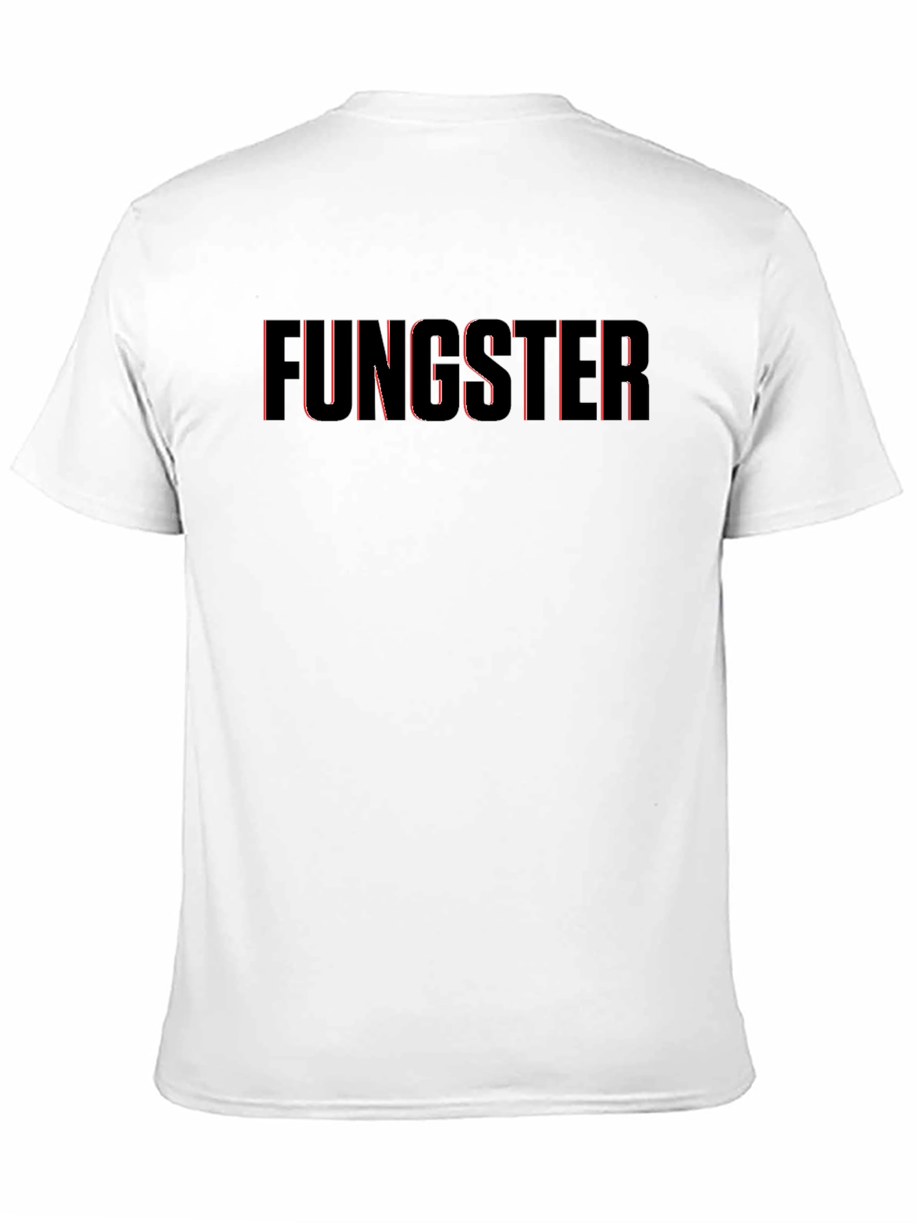 Black Fungster Graphic Tee - Bold Statement Shirt view 11