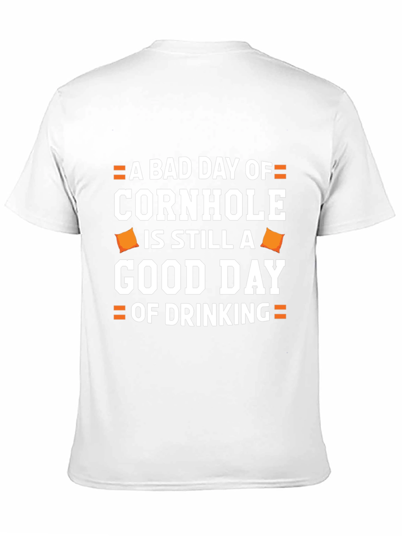 Black Funny Cornhole & Drinking T-Shirt view 11