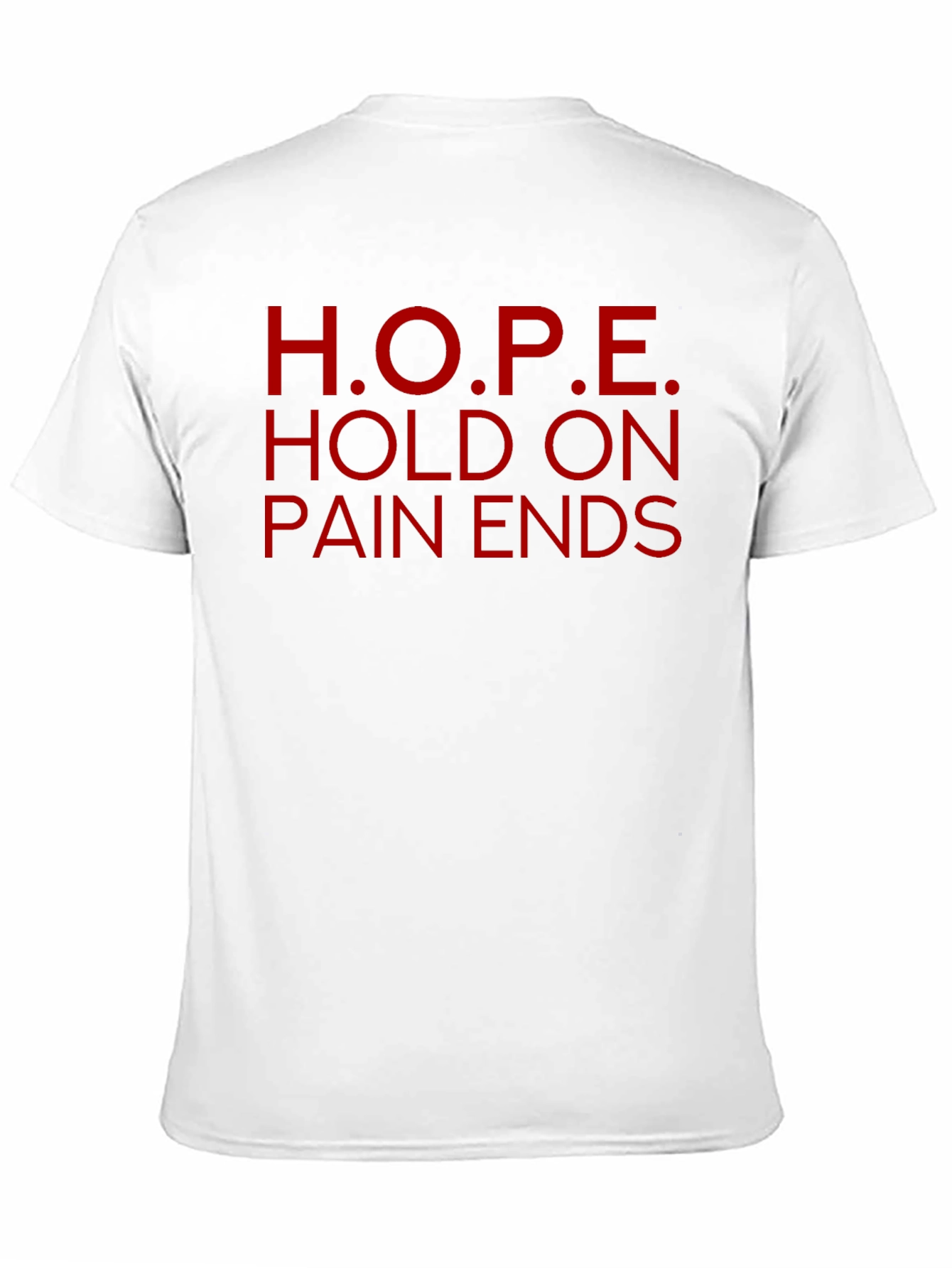 Black H.O.P.E. Graphic Tee - Hold On, Pain Ends view 11