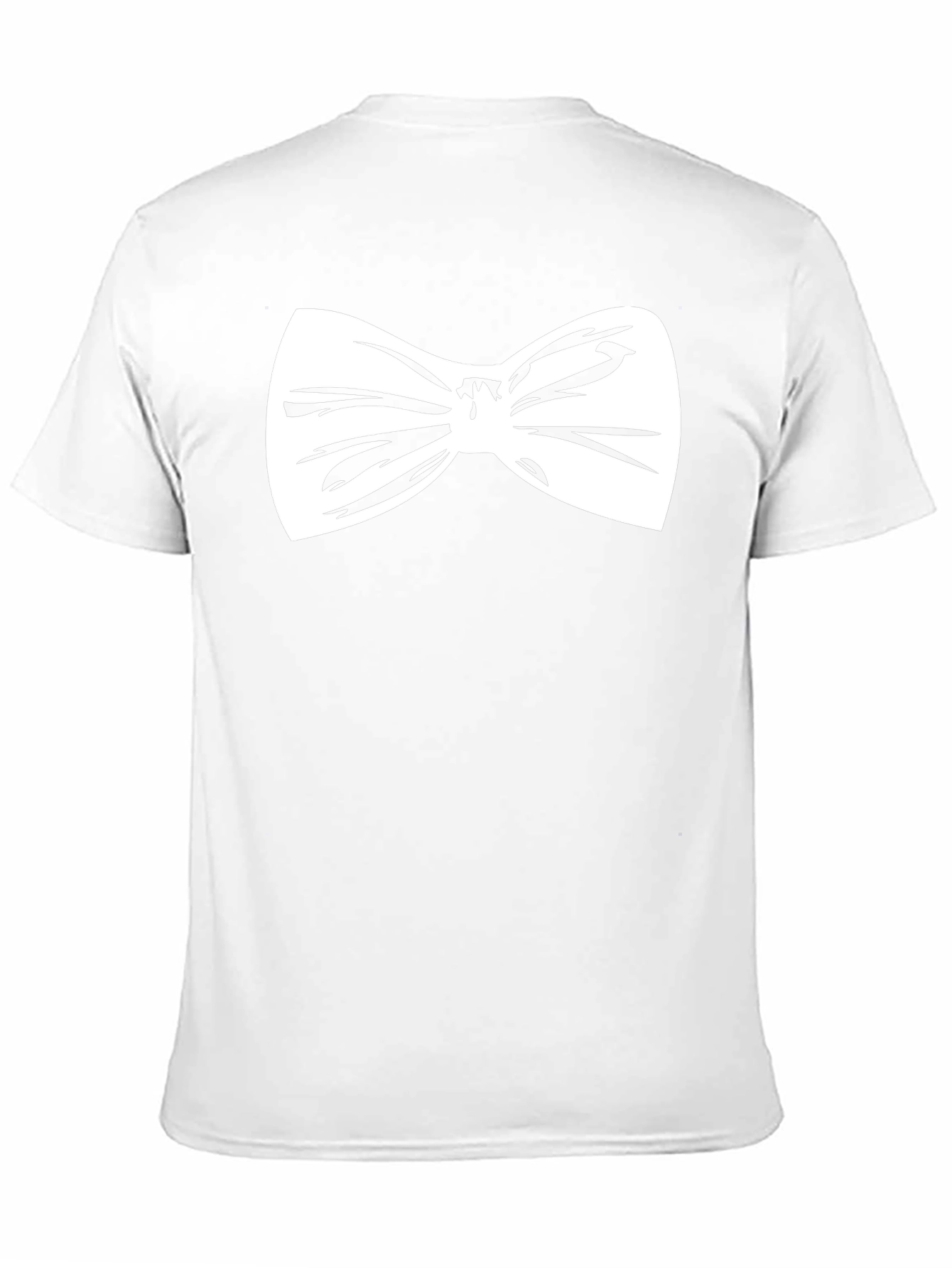 Black Bow Tie Graphic Tee - Black view 11