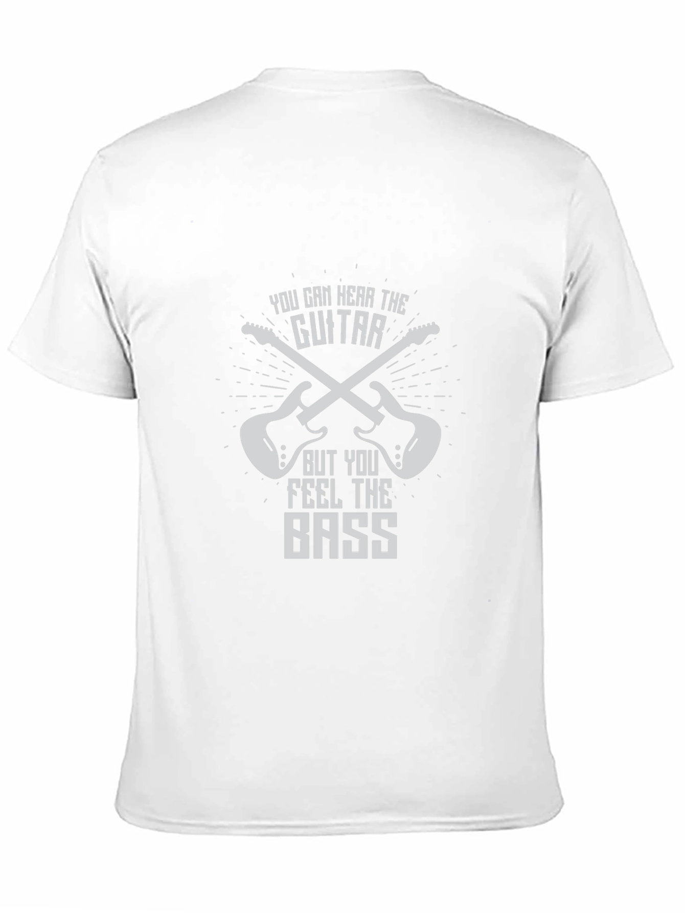 Black Guitar and Bass T-Shirt view 11