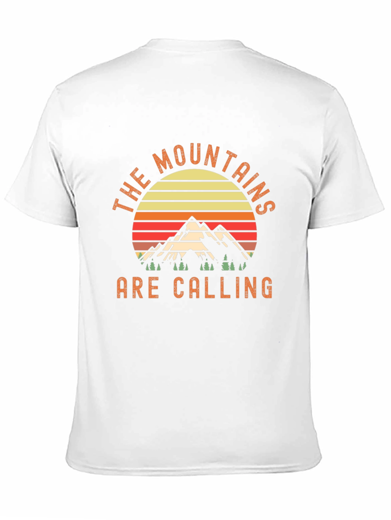 Black Mountains Are Calling Black Graphic Tee view 11