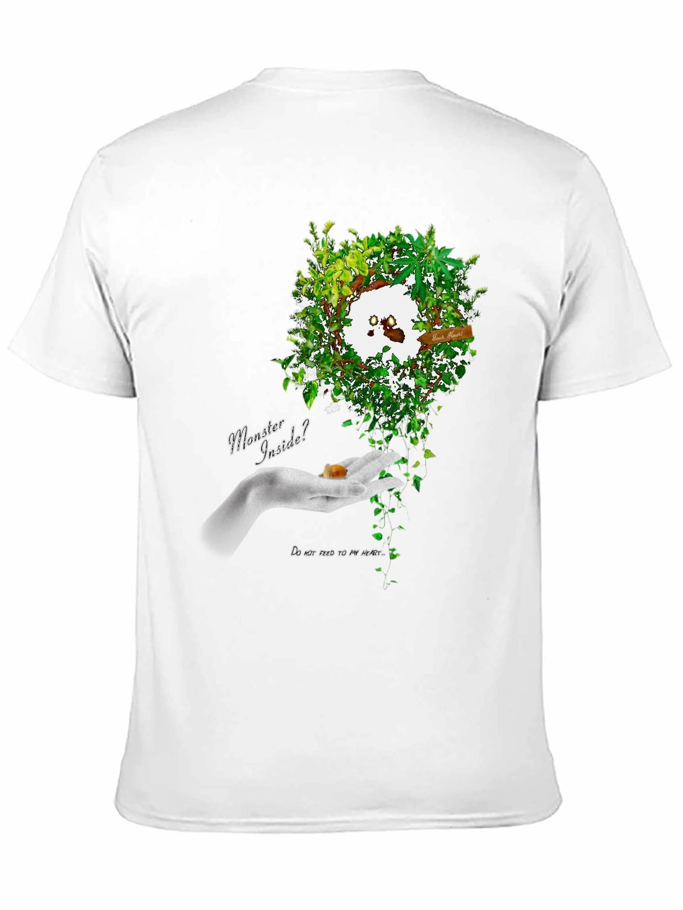 Black Monster Inside Graphic Tee - Unique Artistic Design view 11