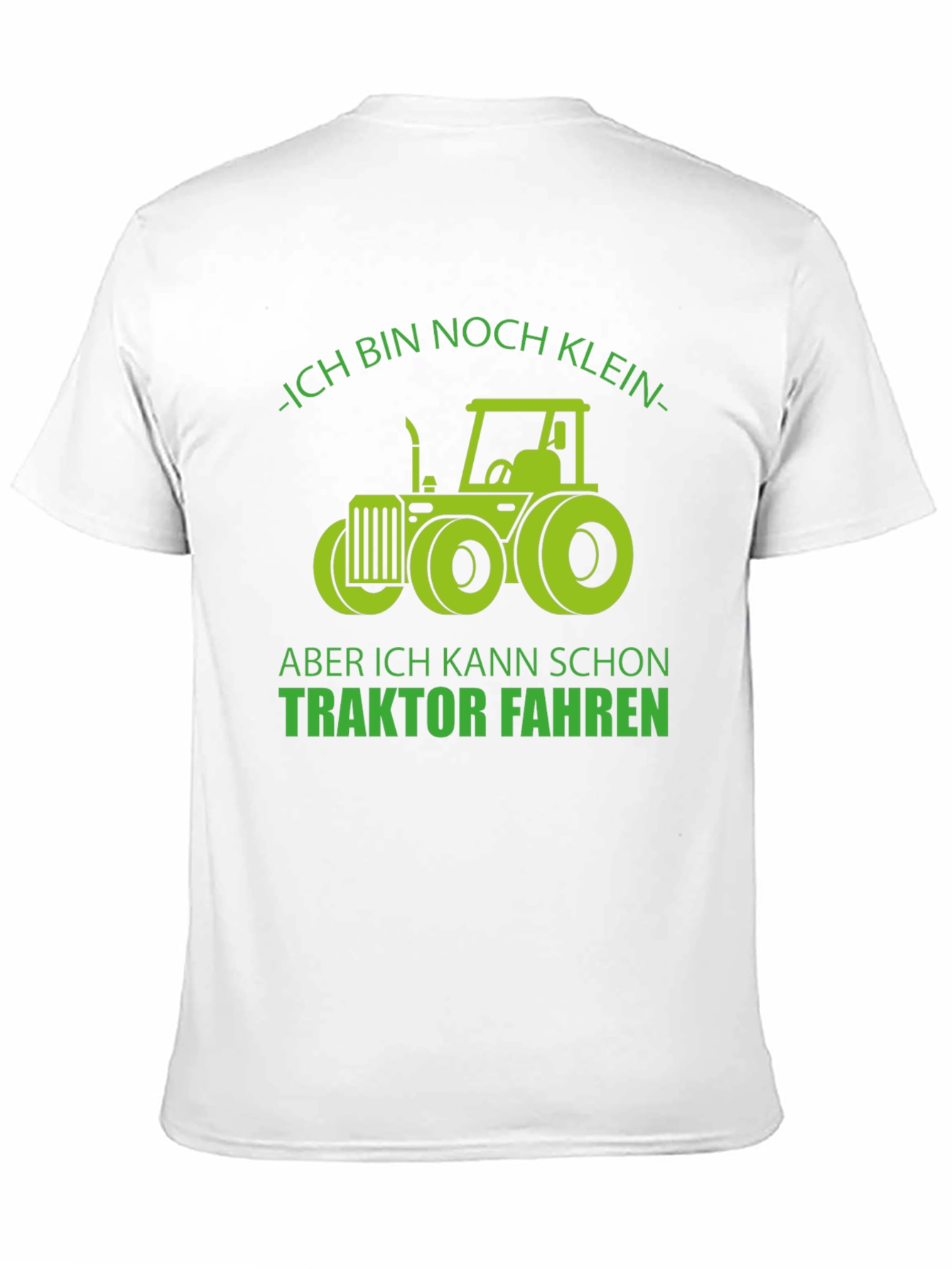 Black Tractor Driver Funny German T-Shirt view 11
