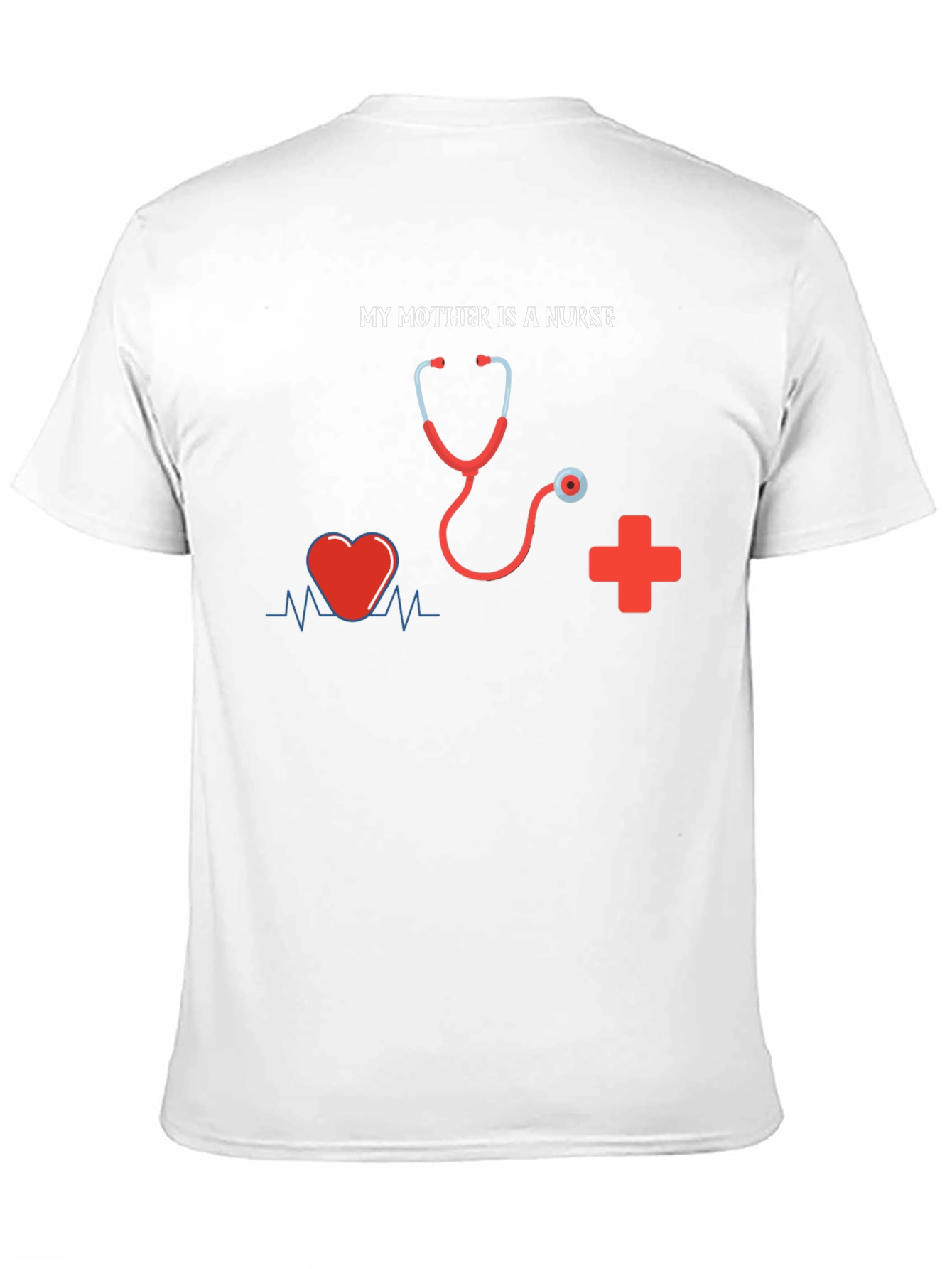Black My Mother is a Nurse T-Shirt - Medical Hero Apparel view 11