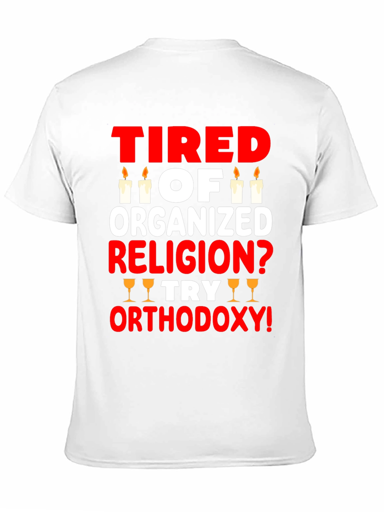 Black Tired of Religion T-Shirt view 11