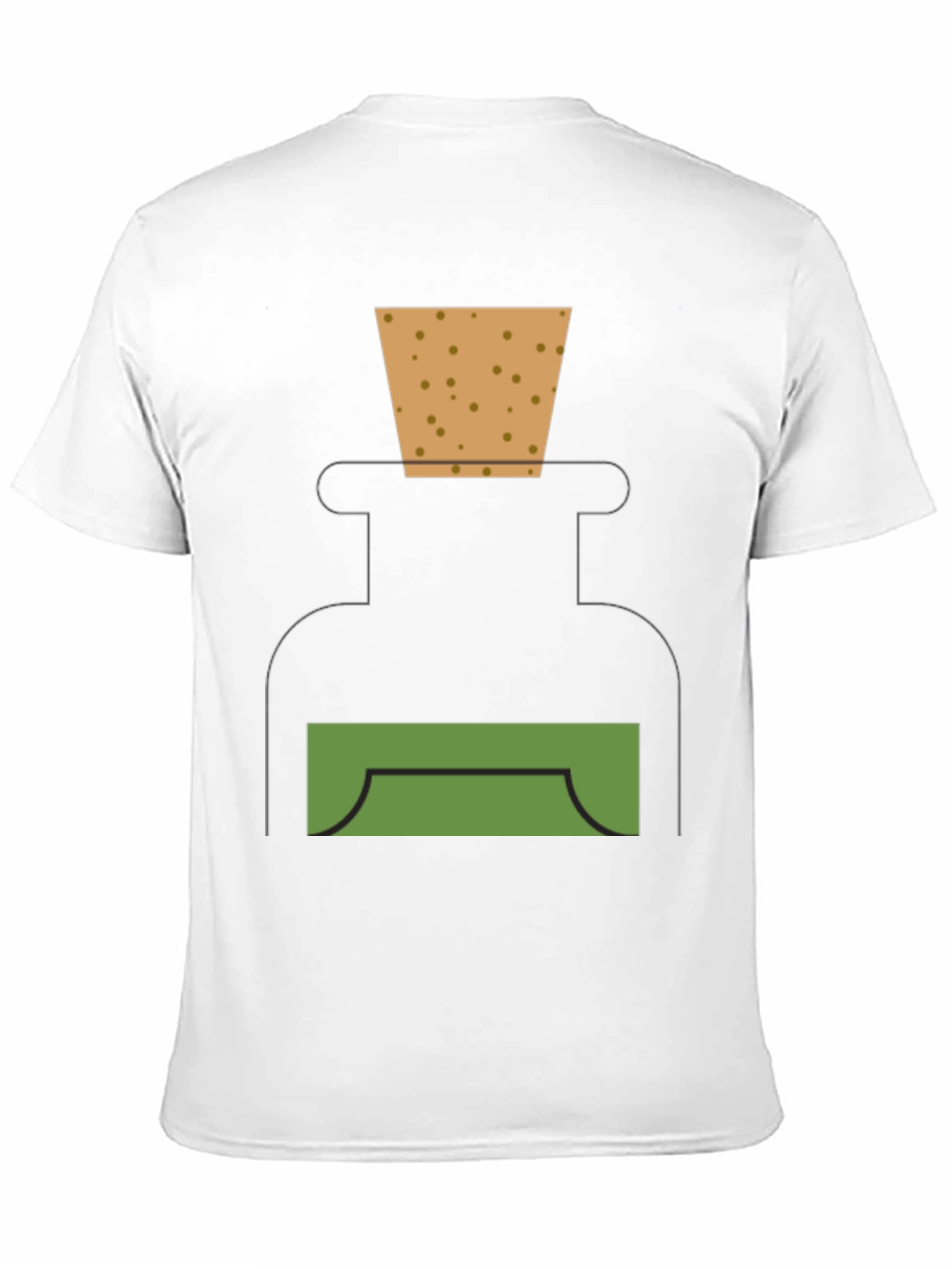 Black Potion Graphic Tee - Alchemist Style Black T-Shirt view 11