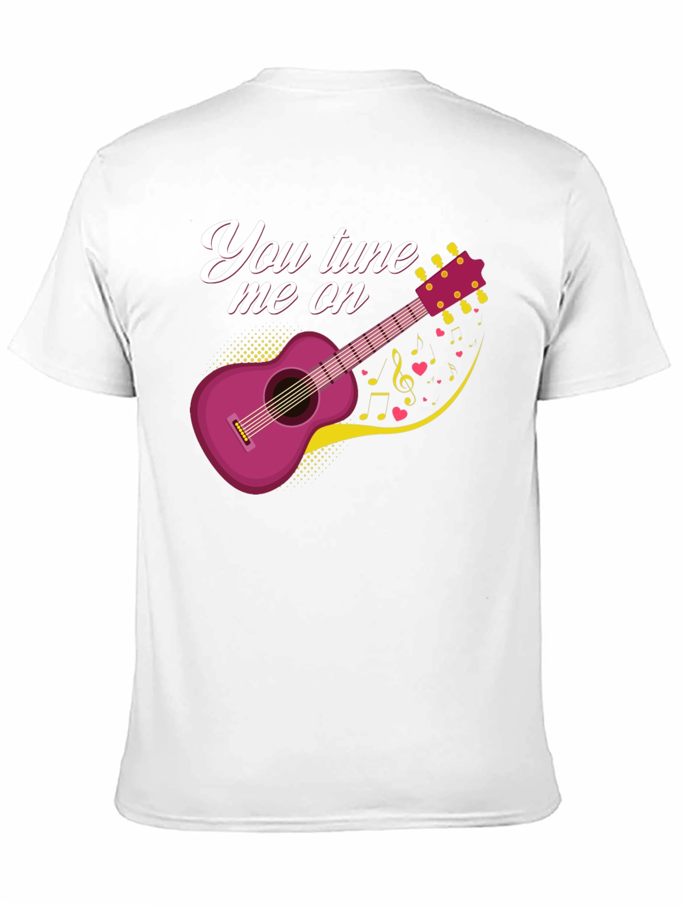 Black You Tune Me On Guitar Music Lover T-Shirt view 11