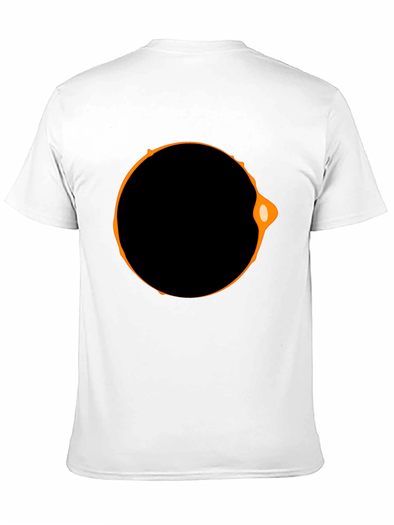 Black Eclipse Graphic Black T-Shirt view 11
