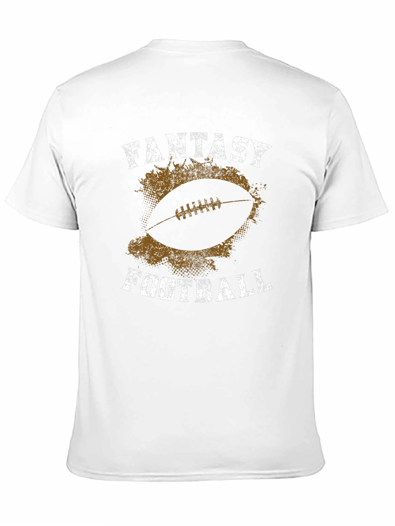 Black Fantasy Football Graphic T-Shirt view 11