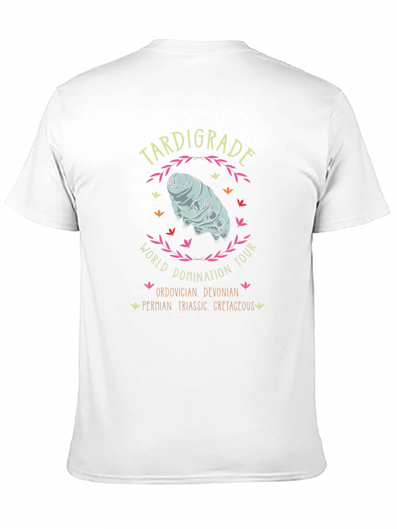 Black Tardigrade World Domination Tour Black T-Shirt view 11