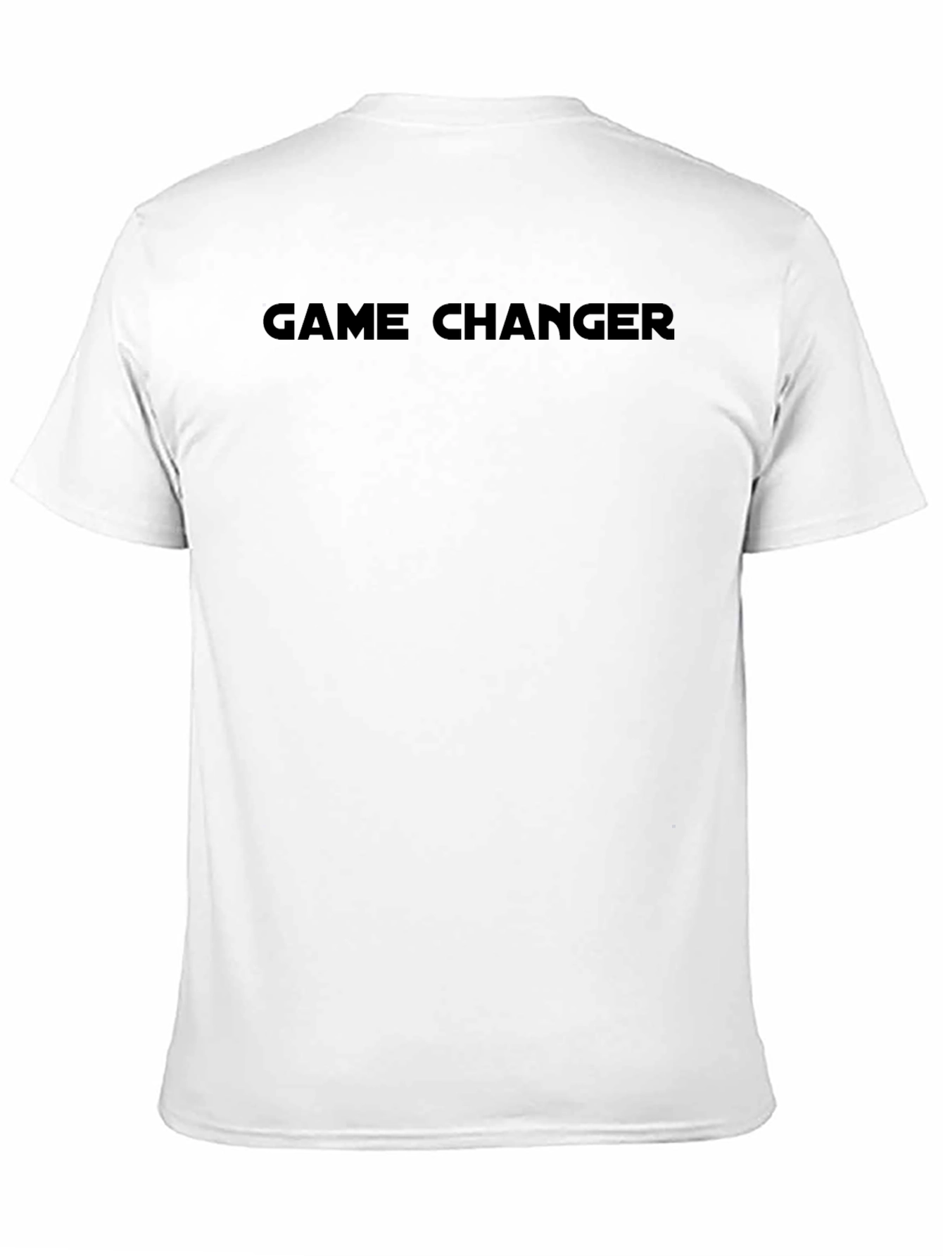 Black Game Changer Black T-Shirt view 11