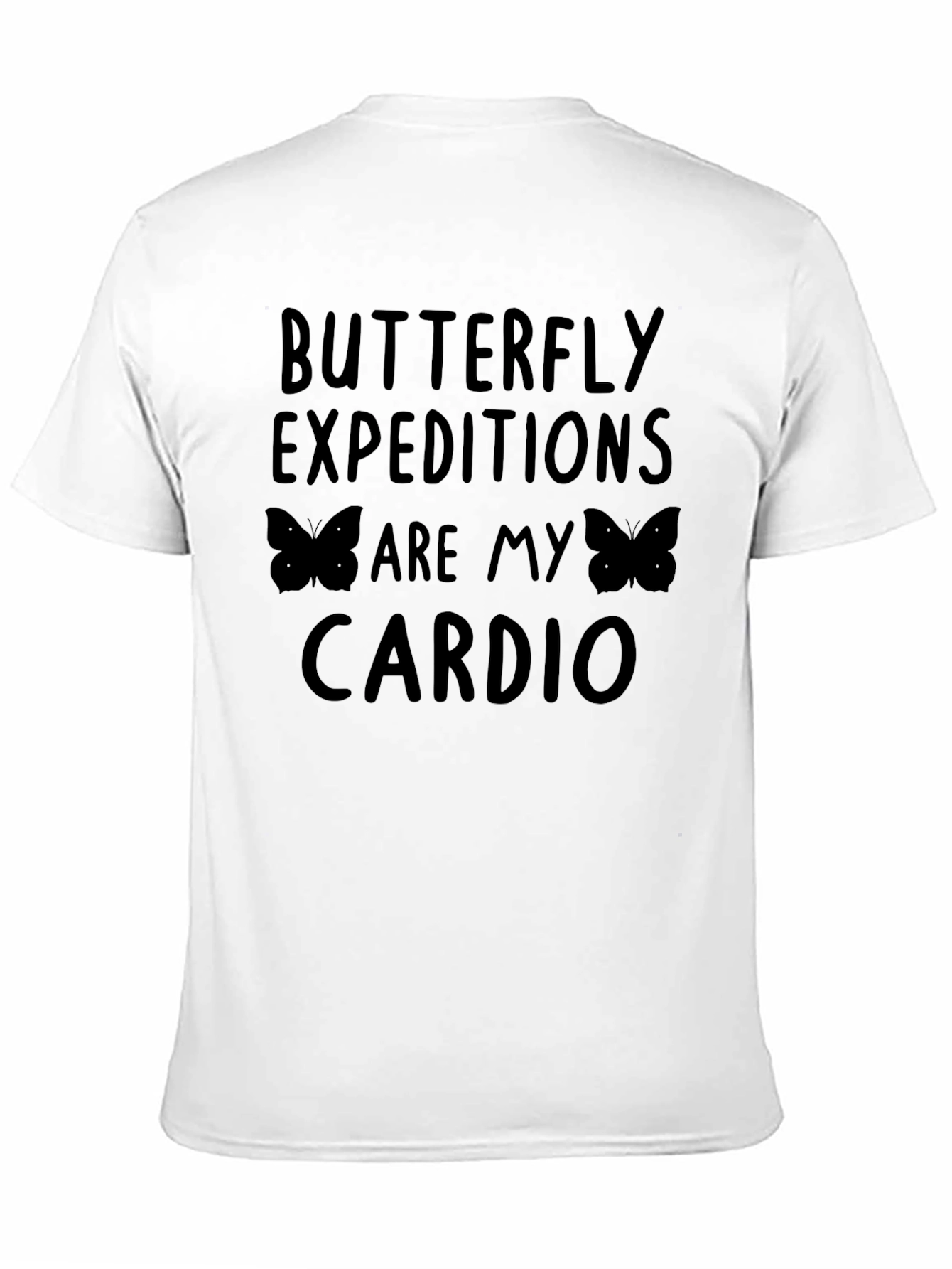 Black Butterfly Expeditions Cardio Graphic T-Shirt view 11