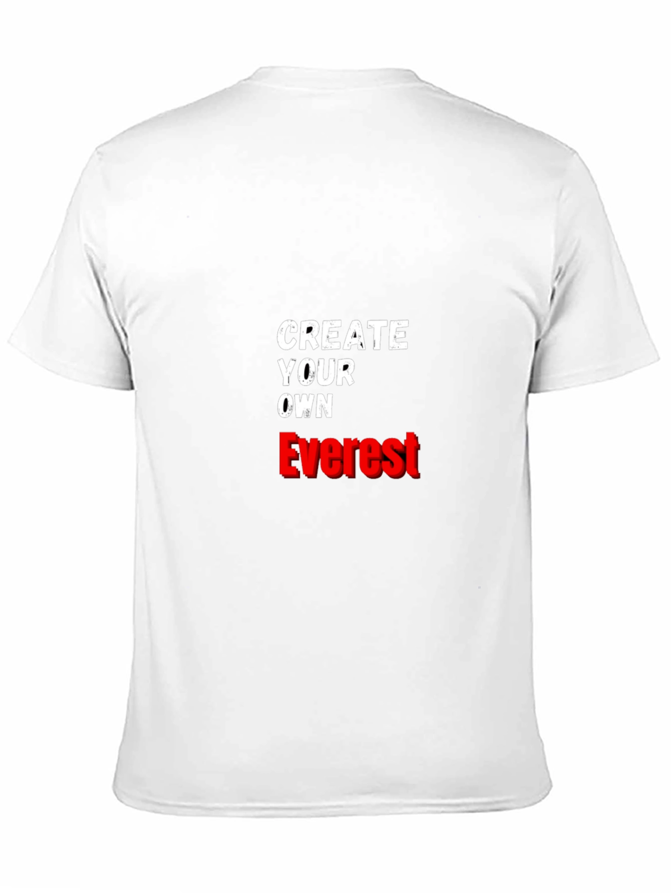 Black Create Your Own Everest Graphic Tee - Black Cotton view 11